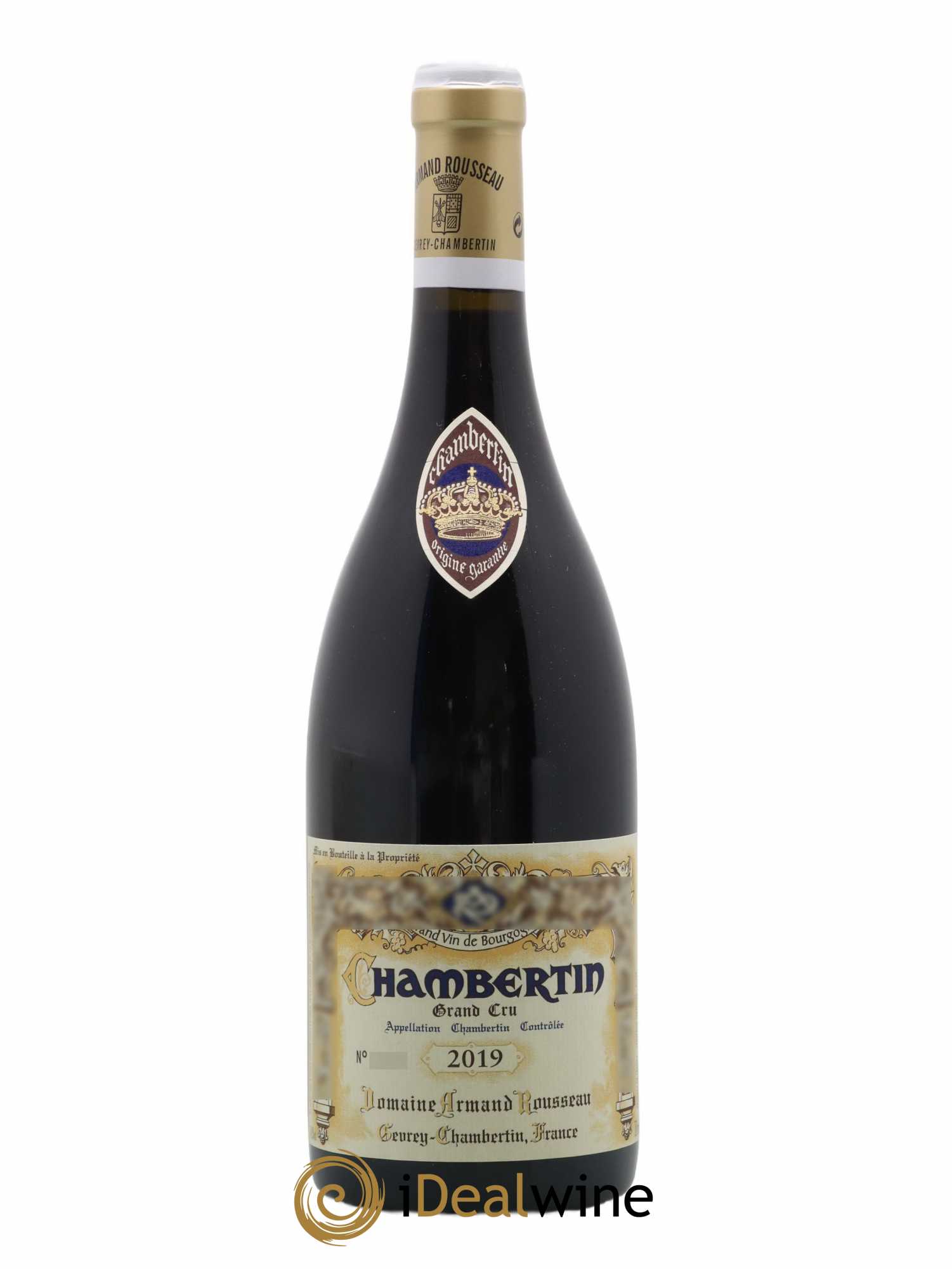 Chambertin Grand Cru Armand Rousseau (Domaine) 2019 - Lot de 1 bouteille - 0