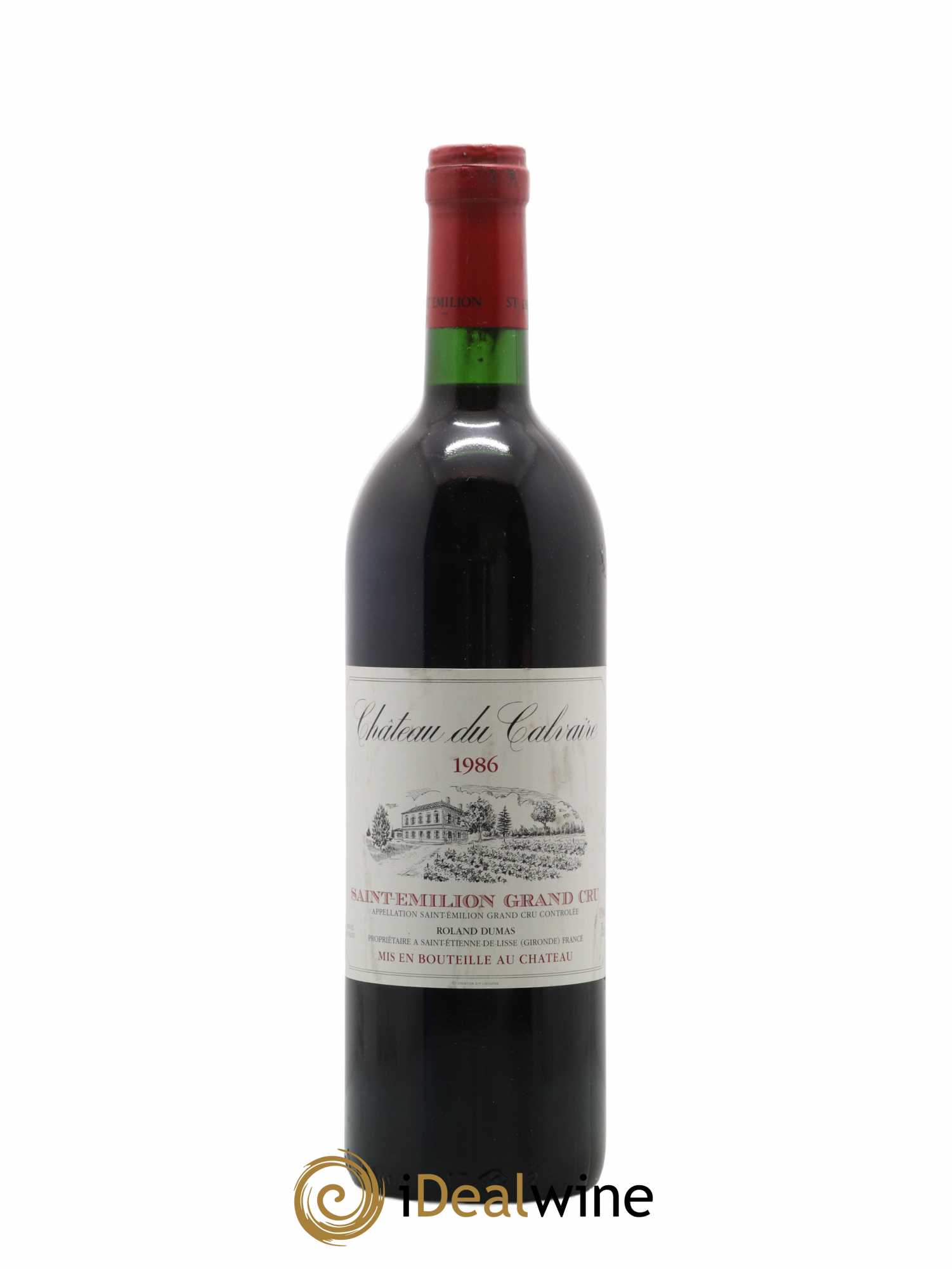 Saint-Émilion Grand Cru Château du Calvaire 1986 - Lot de 1 bouteille - 0