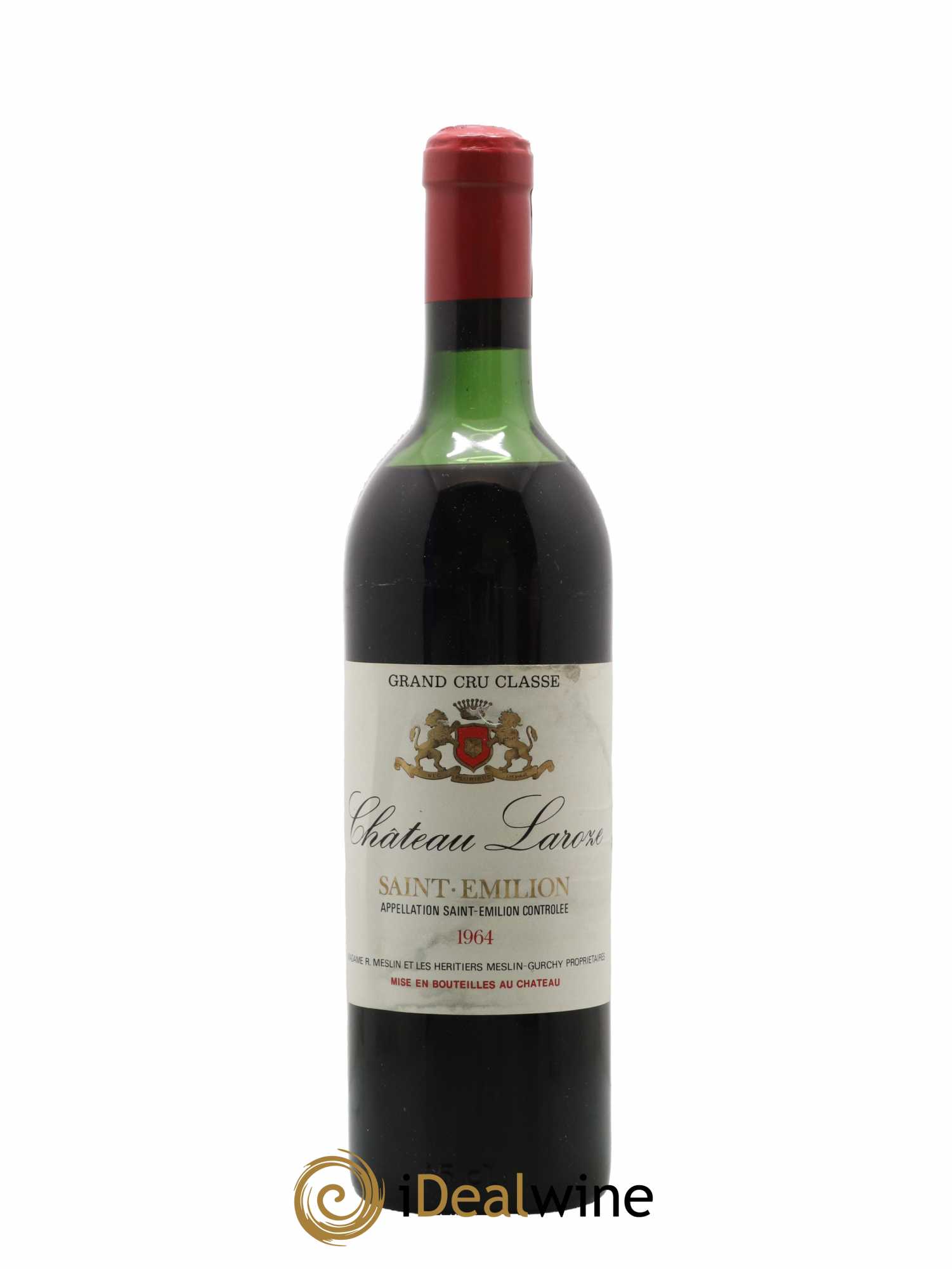 Château Laroze Grand Cru Classé 1964 - Lot de 1 bouteille - 0