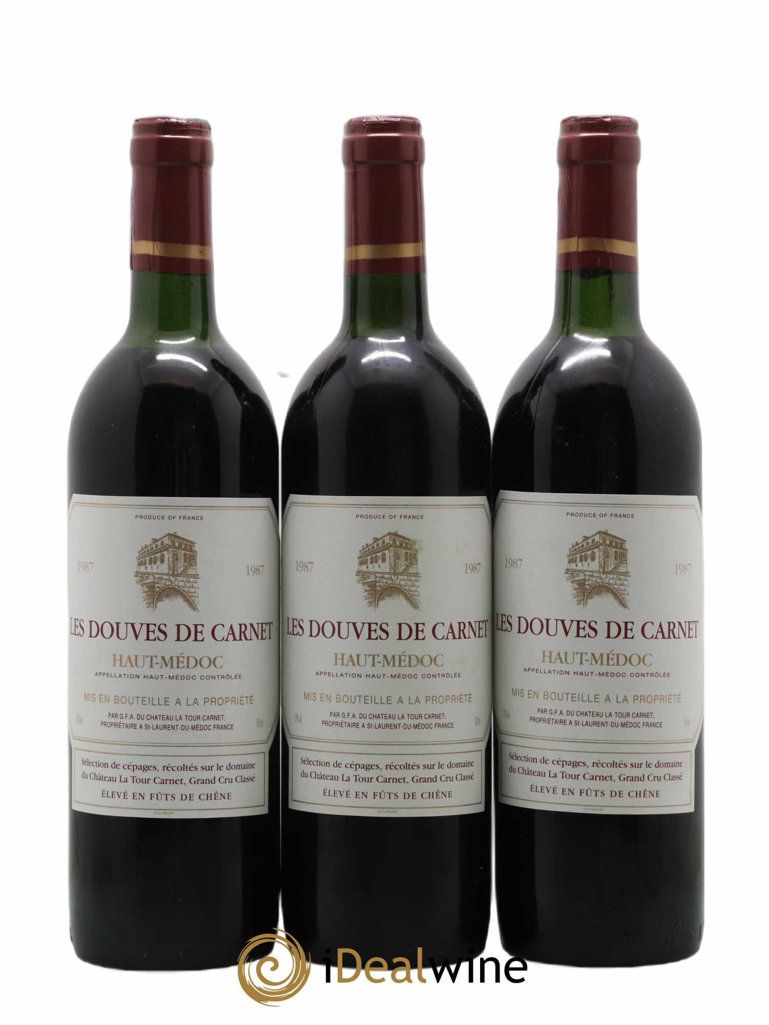 Haut Médoc Les Douves de Carnet (sans prix de réserve) 1987 - Posten von 1 Flasche - 0