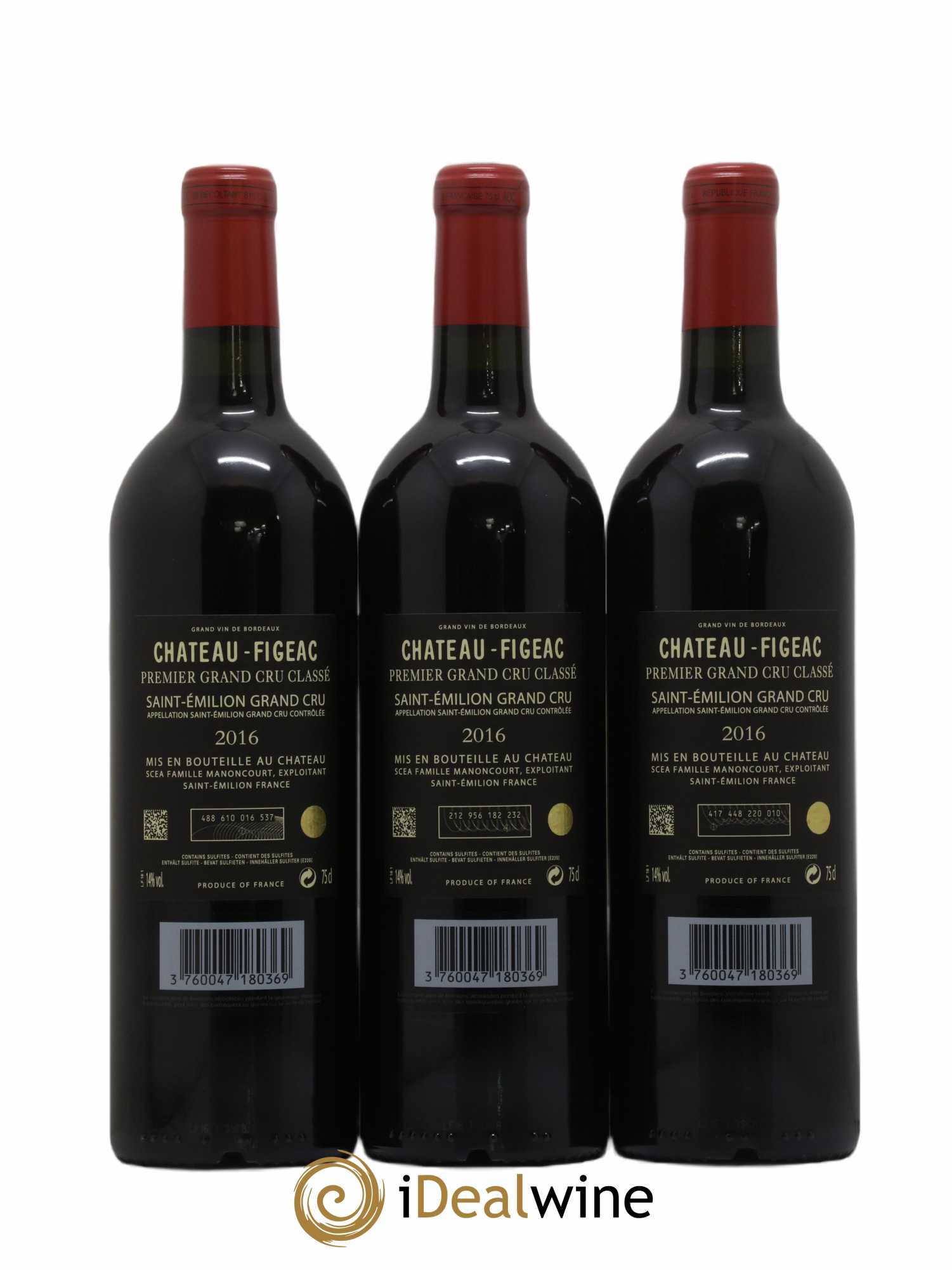 Château Figeac 1er Grand Cru Classé A 2016 - Lot de 6 bouteilles - 4