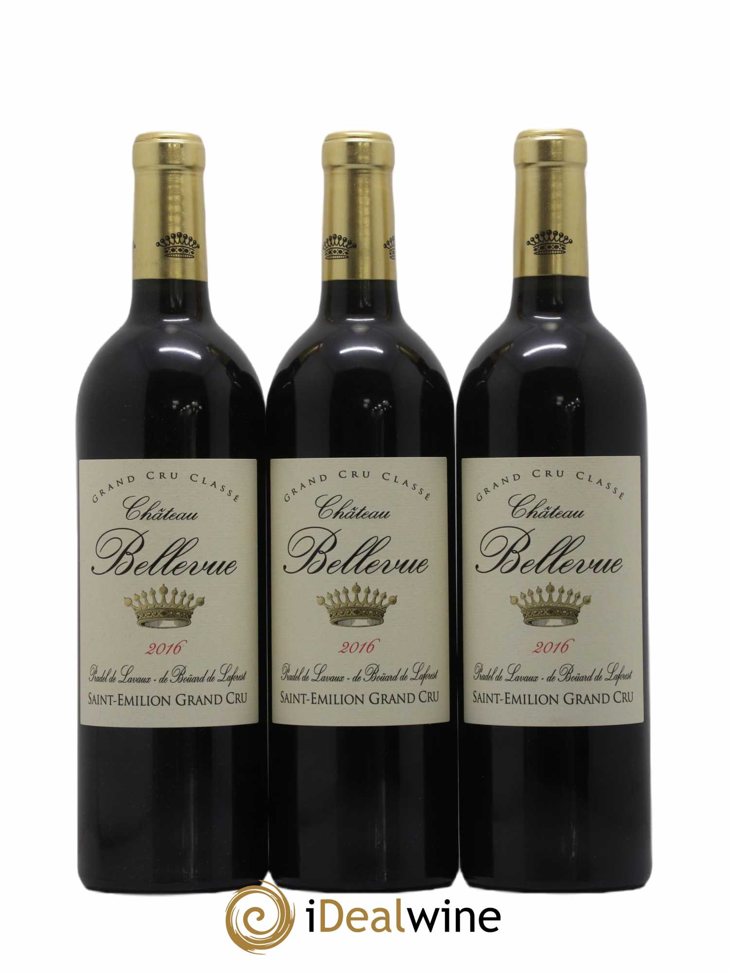 Château Bellevue Grand Cru Classé 2016 - Lot de 6 bouteilles - 1