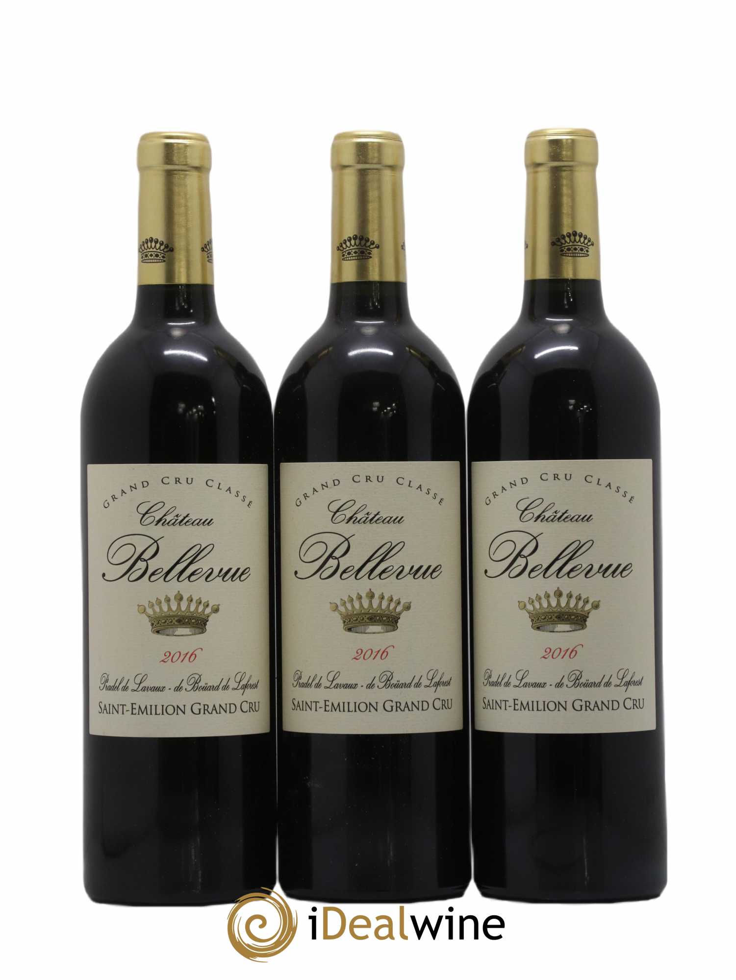 Château Bellevue Grand Cru Classé 2016 - Lot de 6 bouteilles - 2