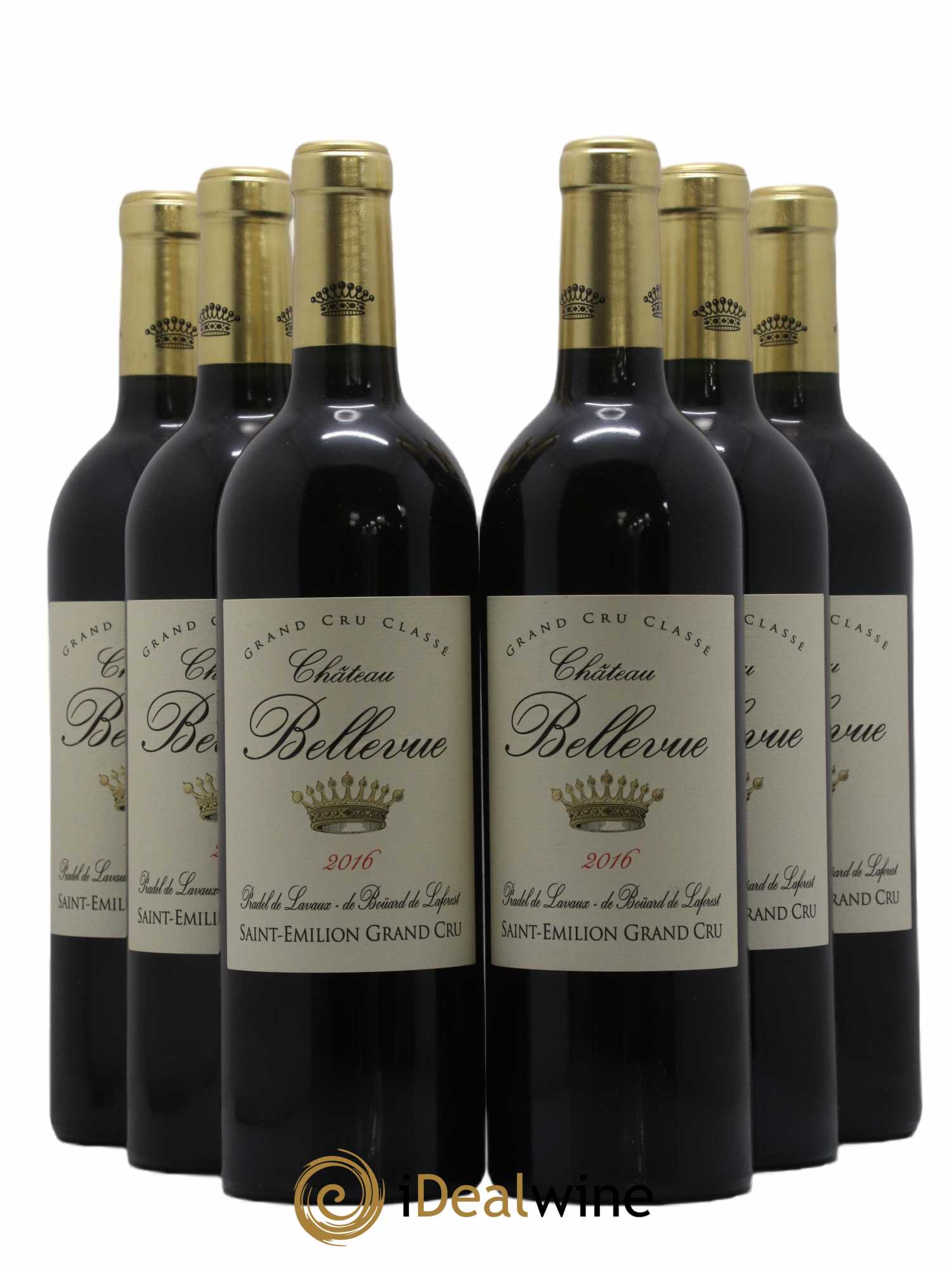 Château Bellevue Grand Cru Classé 2016 - Lot de 6 bouteilles - 0