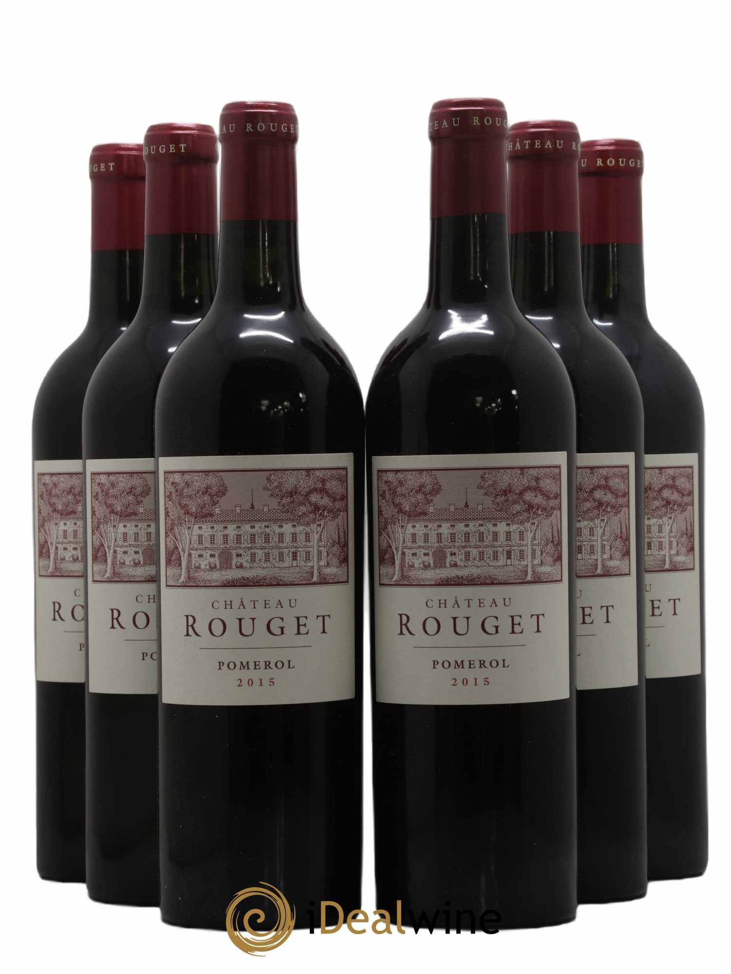 Château Rouget 2015 - Lot de 6 bouteilles - 0