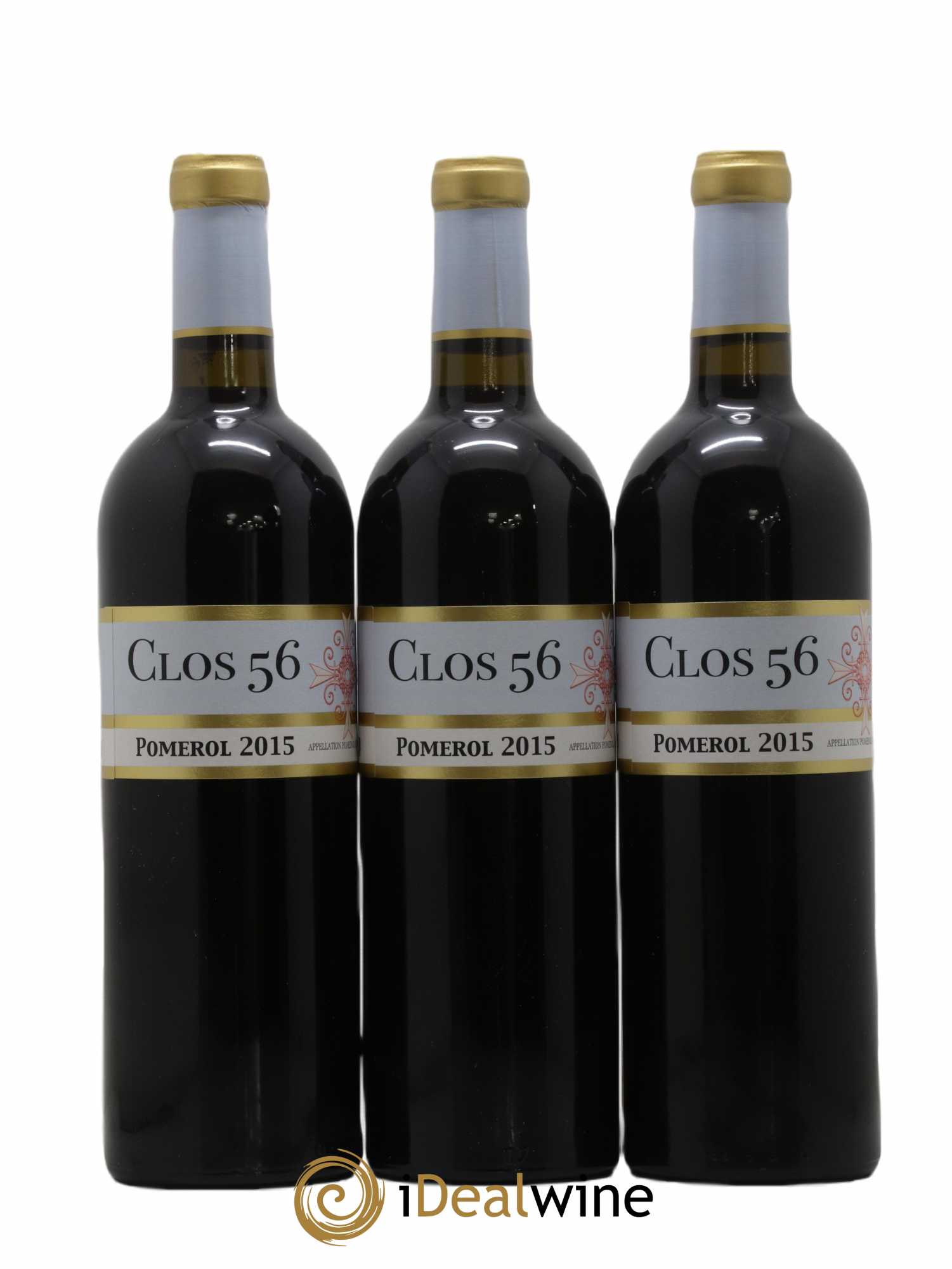 Pomerol Clos 56 2015 - Lot de 6 bouteilles - 2
