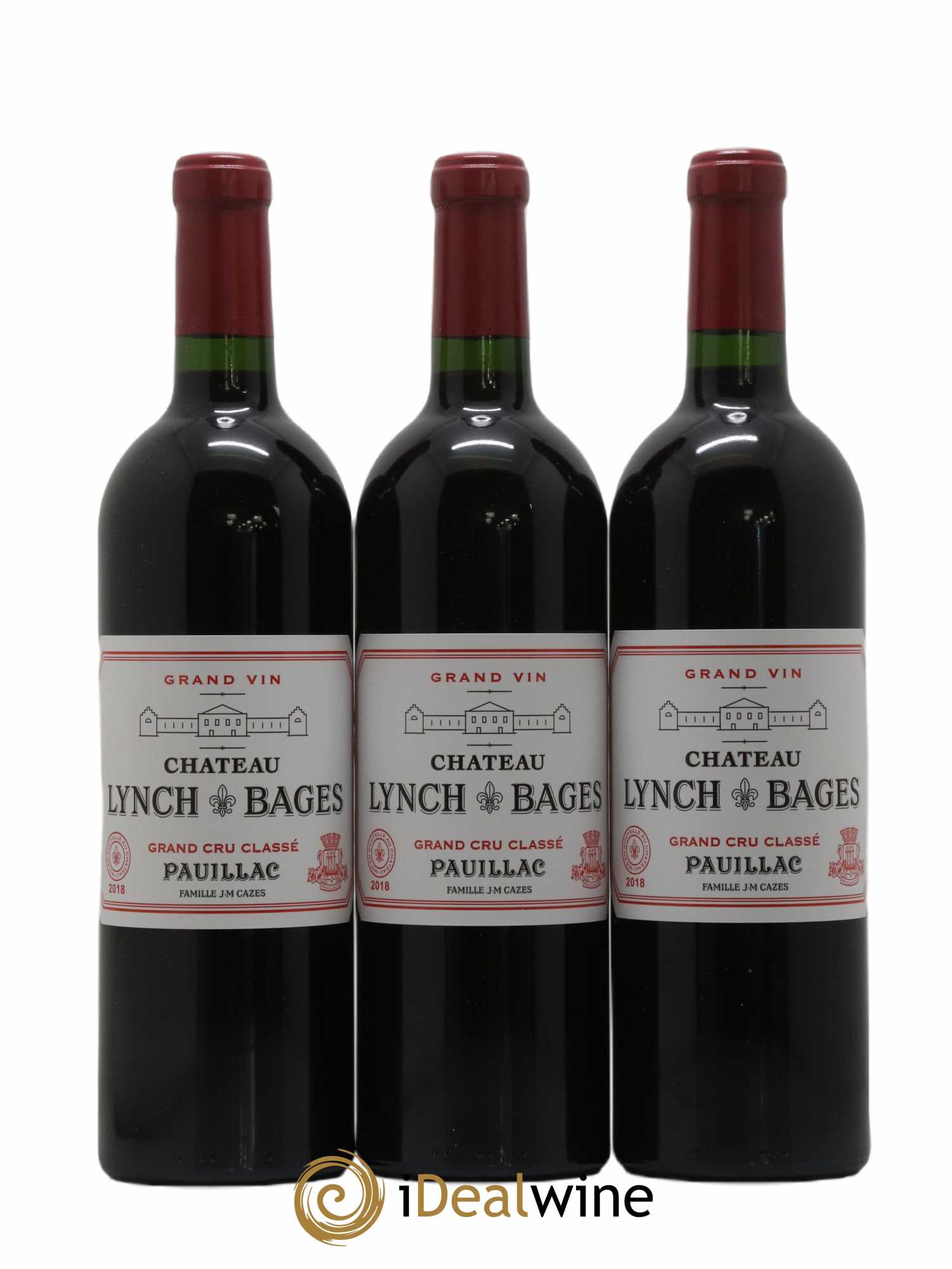 Château Lynch Bages 5ème Grand Cru Classé 2018 - Lot de 6 bouteilles - 1