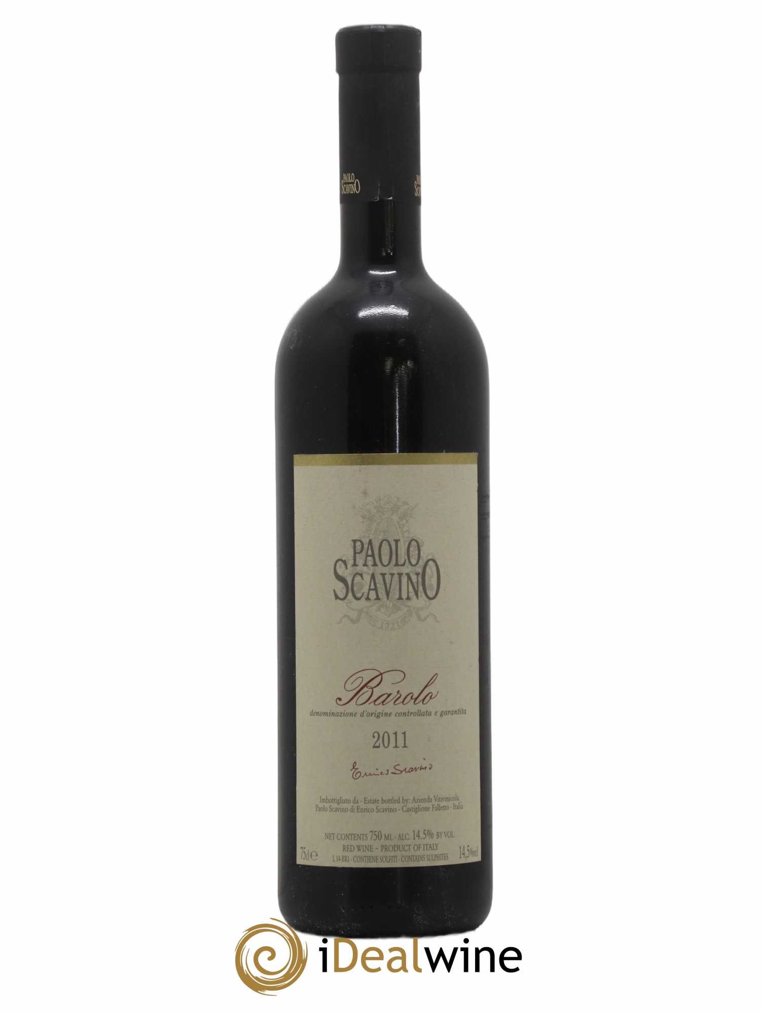 Barolo Paolo Scavino 2011 - Lot de 1 bouteille - 0