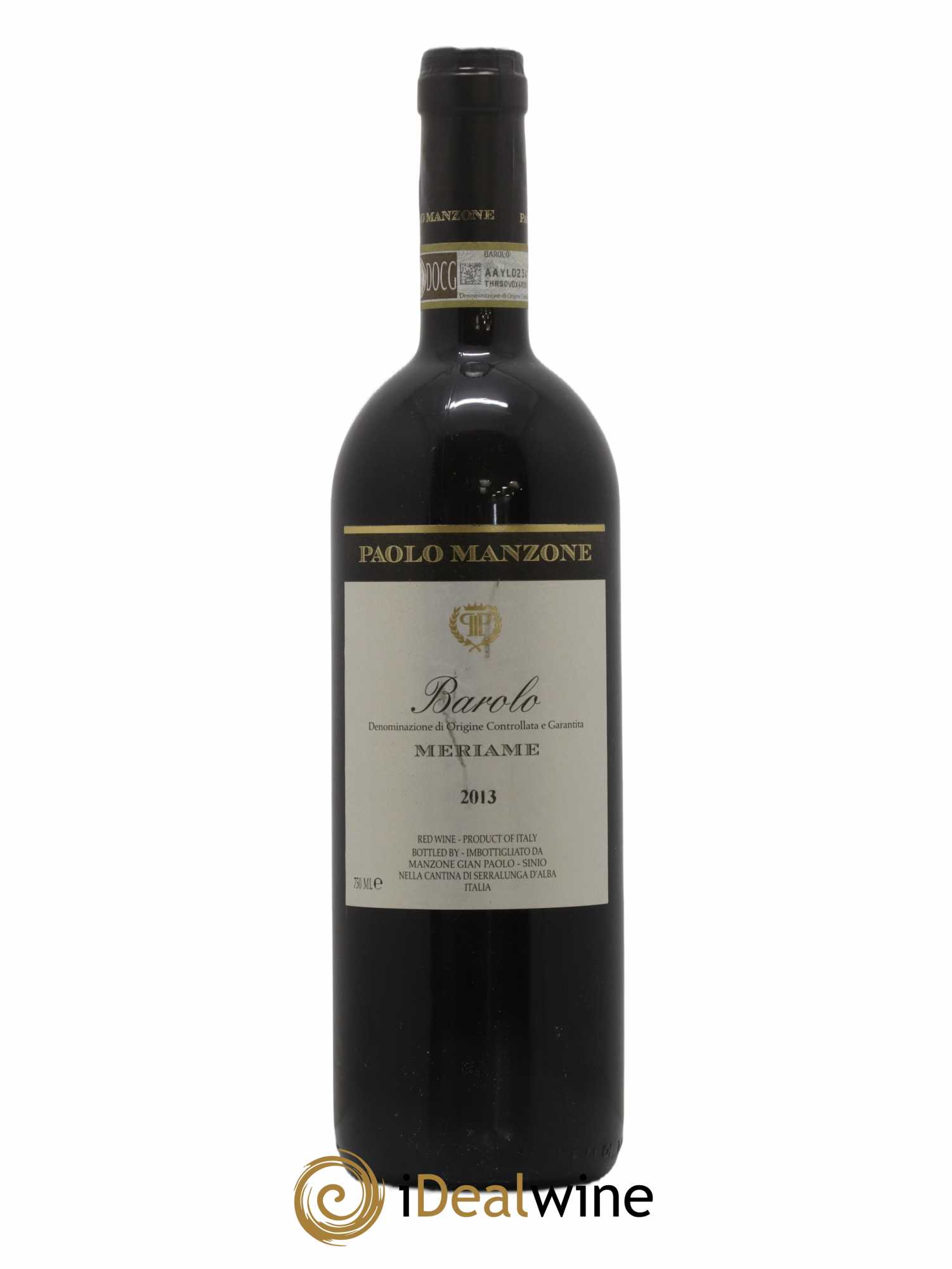 Barolo Paolo Manzone Meriame 2013 - Posten von 1 Flasche - 0
