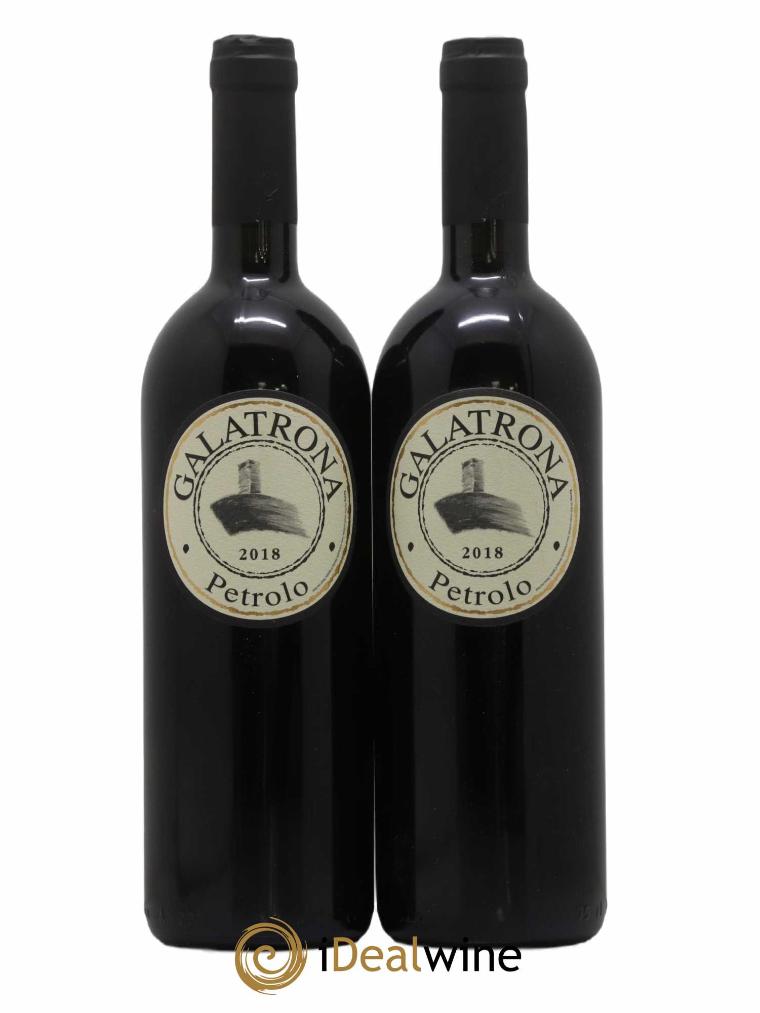 Toscana IGT Petrolo Galatrona 2018 - Lot de 2 bouteilles - 0