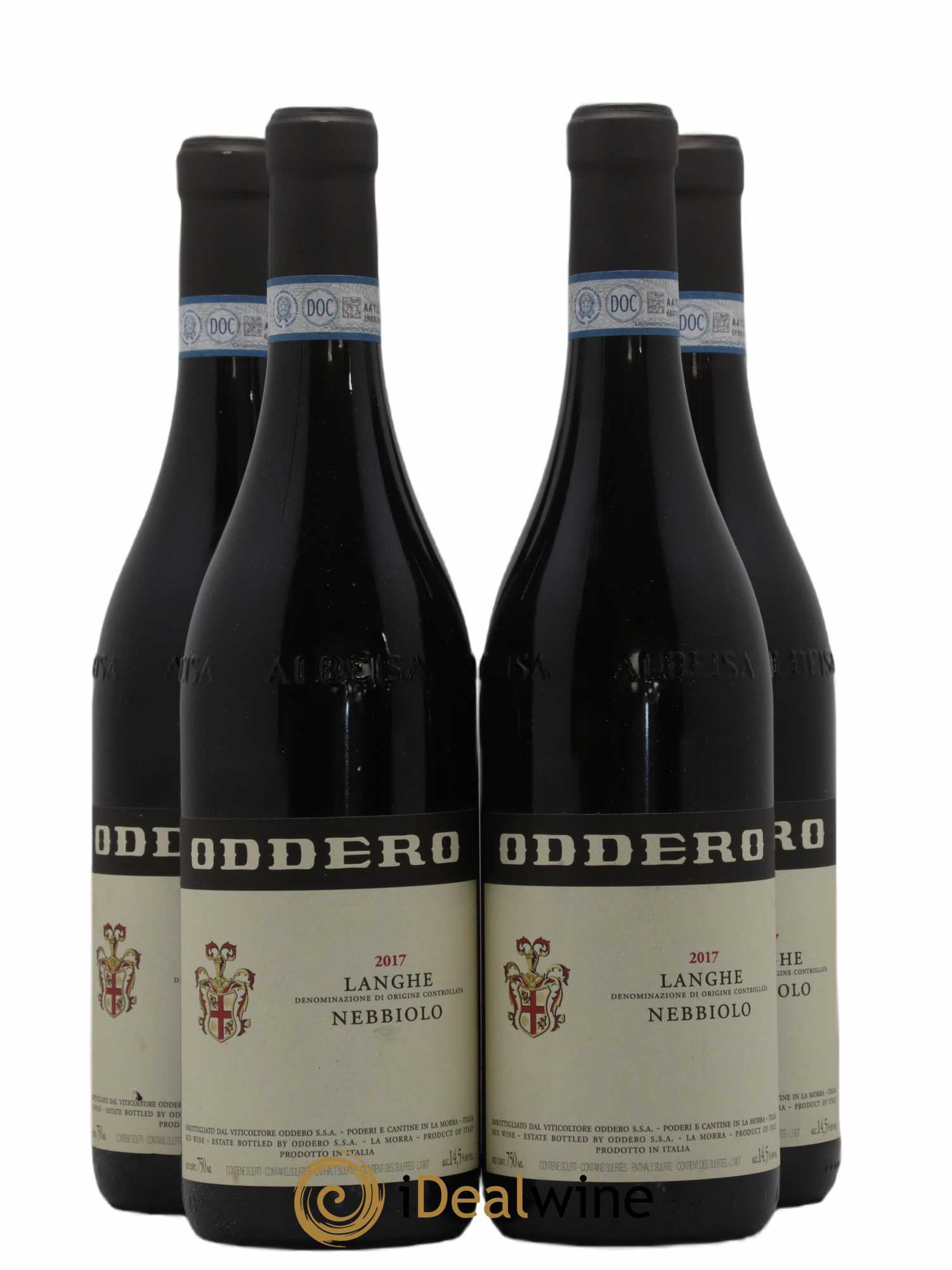 Langhe DOC Oddero Nebbiolo 2017 - Posten von 4 Flaschen - 0