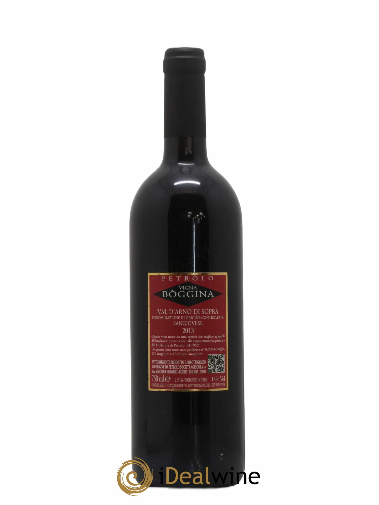 Italie Val D'Arno Di Sopra Petrolo Boggina 2013 - Posten von 1 Flasche - 1