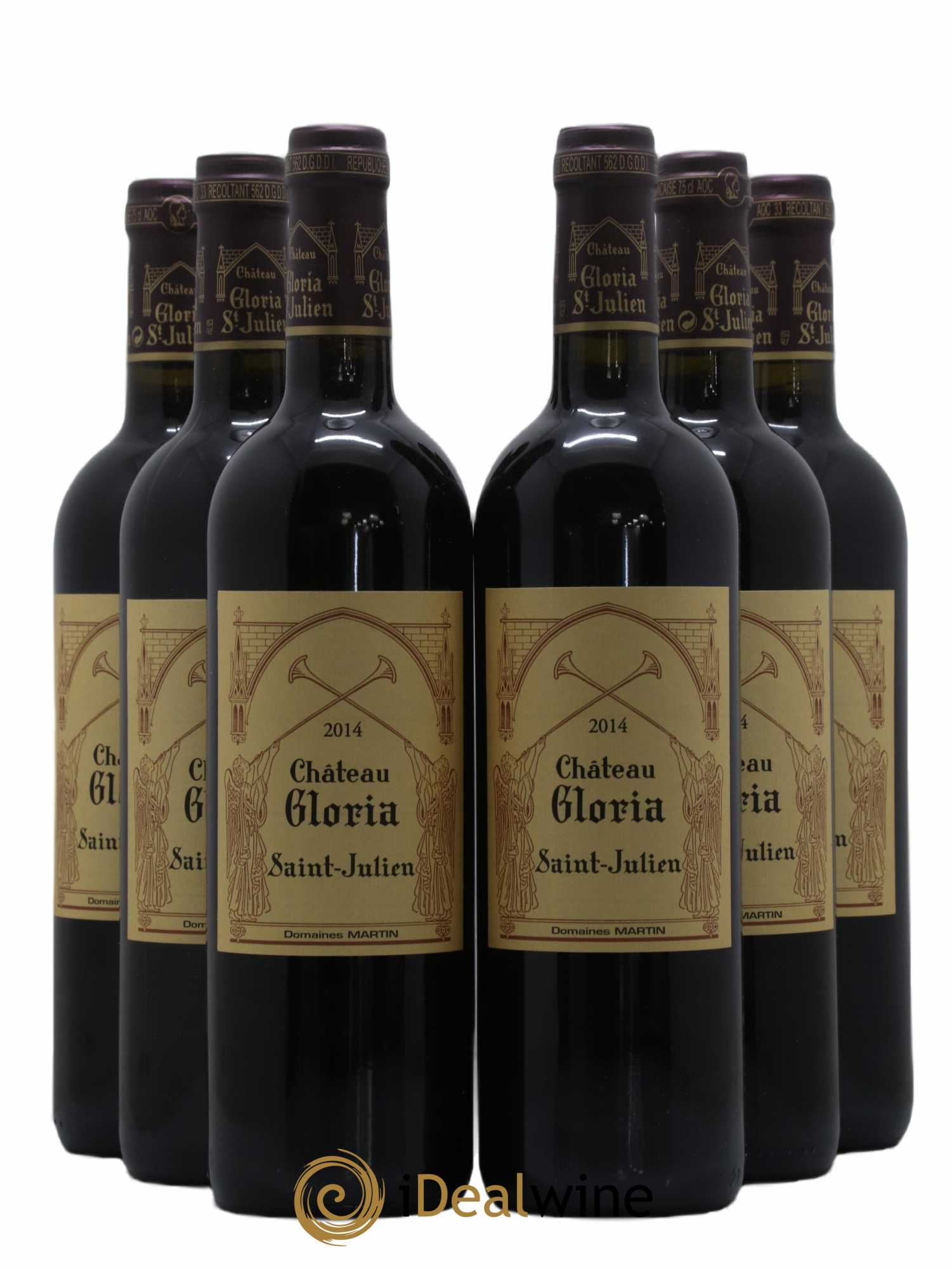 Château Gloria 2014 - Lot de 6 bouteilles - 0