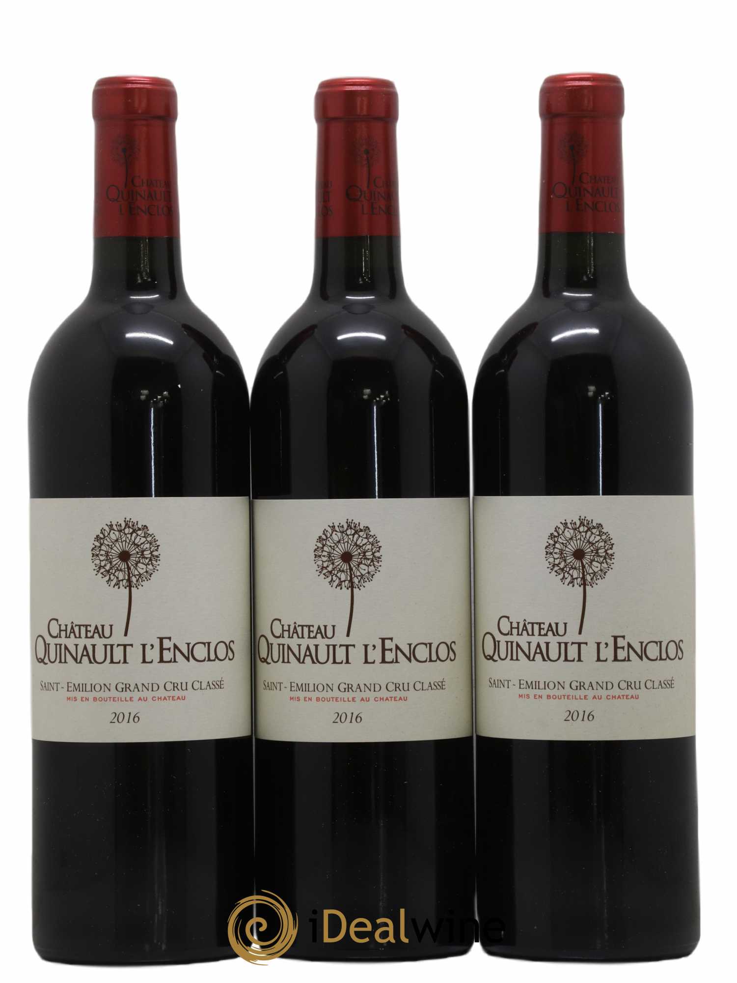 Château Quinault L'Enclos 2016 - Lot de 6 bouteilles - 1