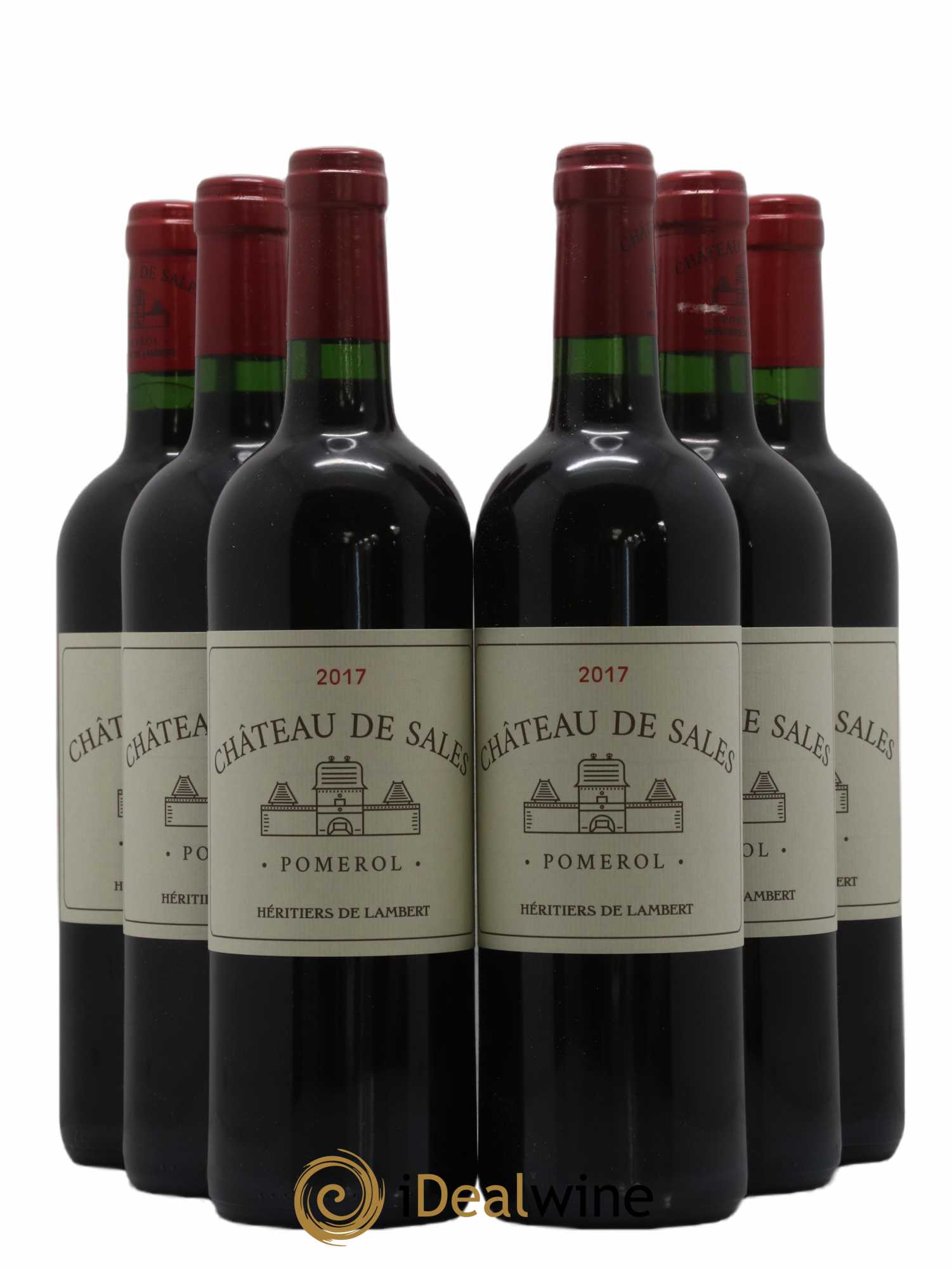 Château de Sales 2017 - Lotto di 6 bottiglie - 0