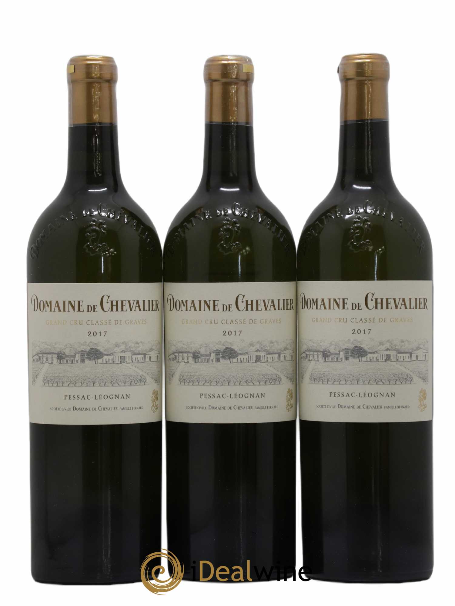 Domaine de Chevalier Cru Classé de Graves 2017 - Lot de 6 bouteilles - 1