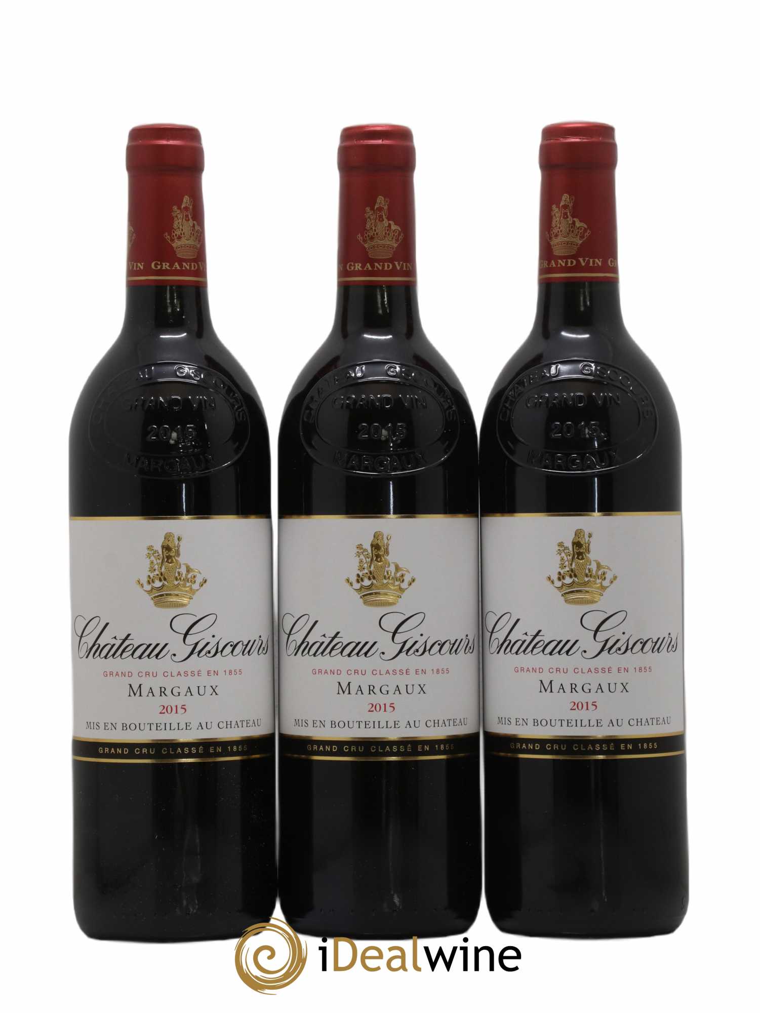 Château Giscours 3ème Grand Cru Classé 2015 - Lot de 3 bouteilles - 0
