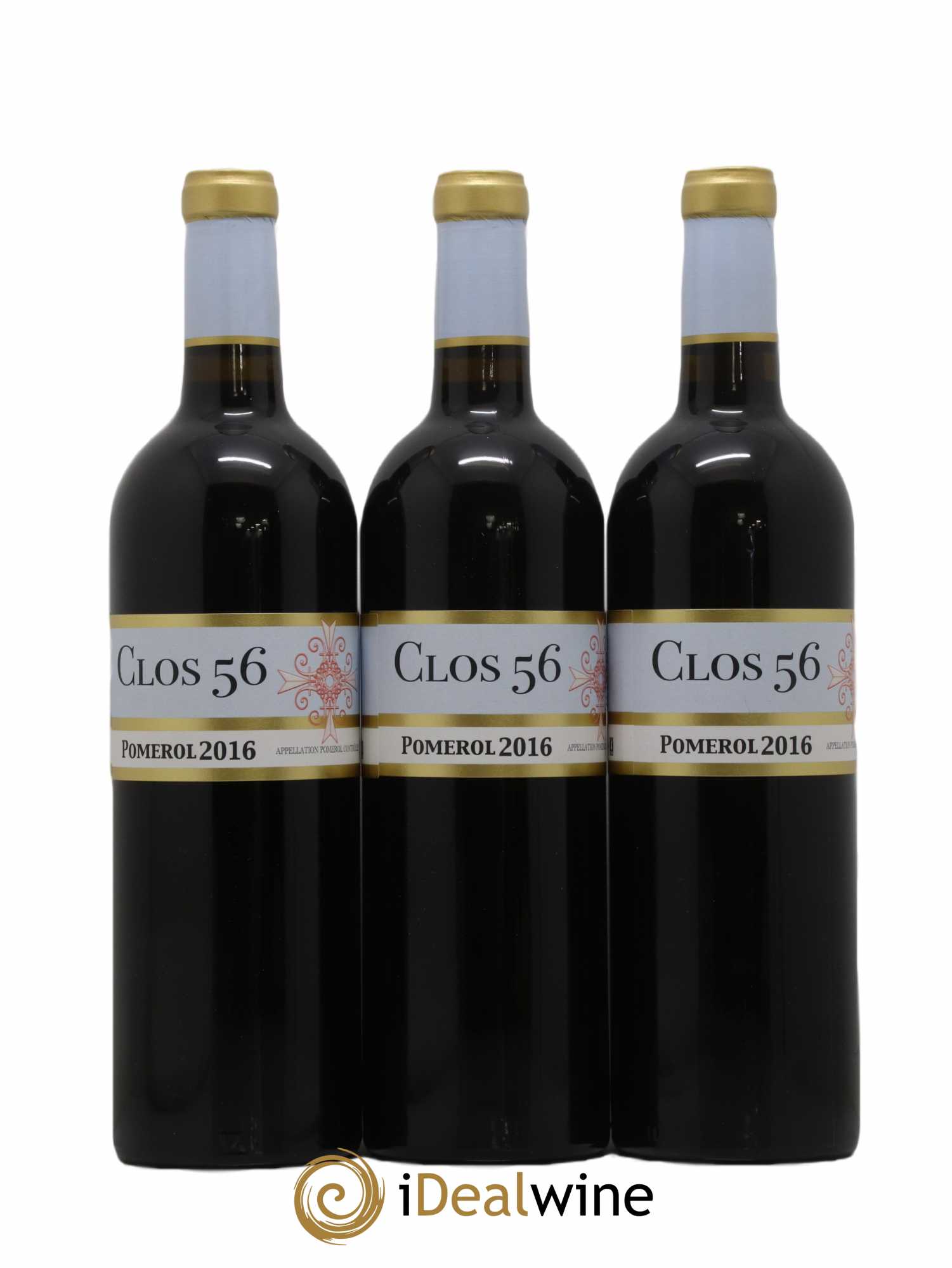 Pomerol Clos 56 2016 - Lot de 6 bouteilles - 1