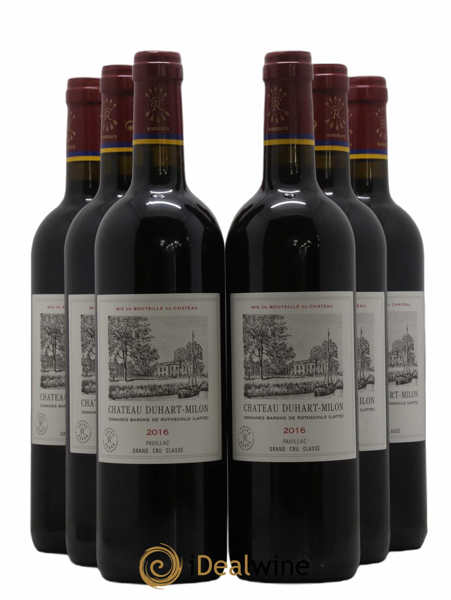 Château Duhart-Milon 4ème Grand Cru Classé 2016 - Lot de 6 bouteilles - 0