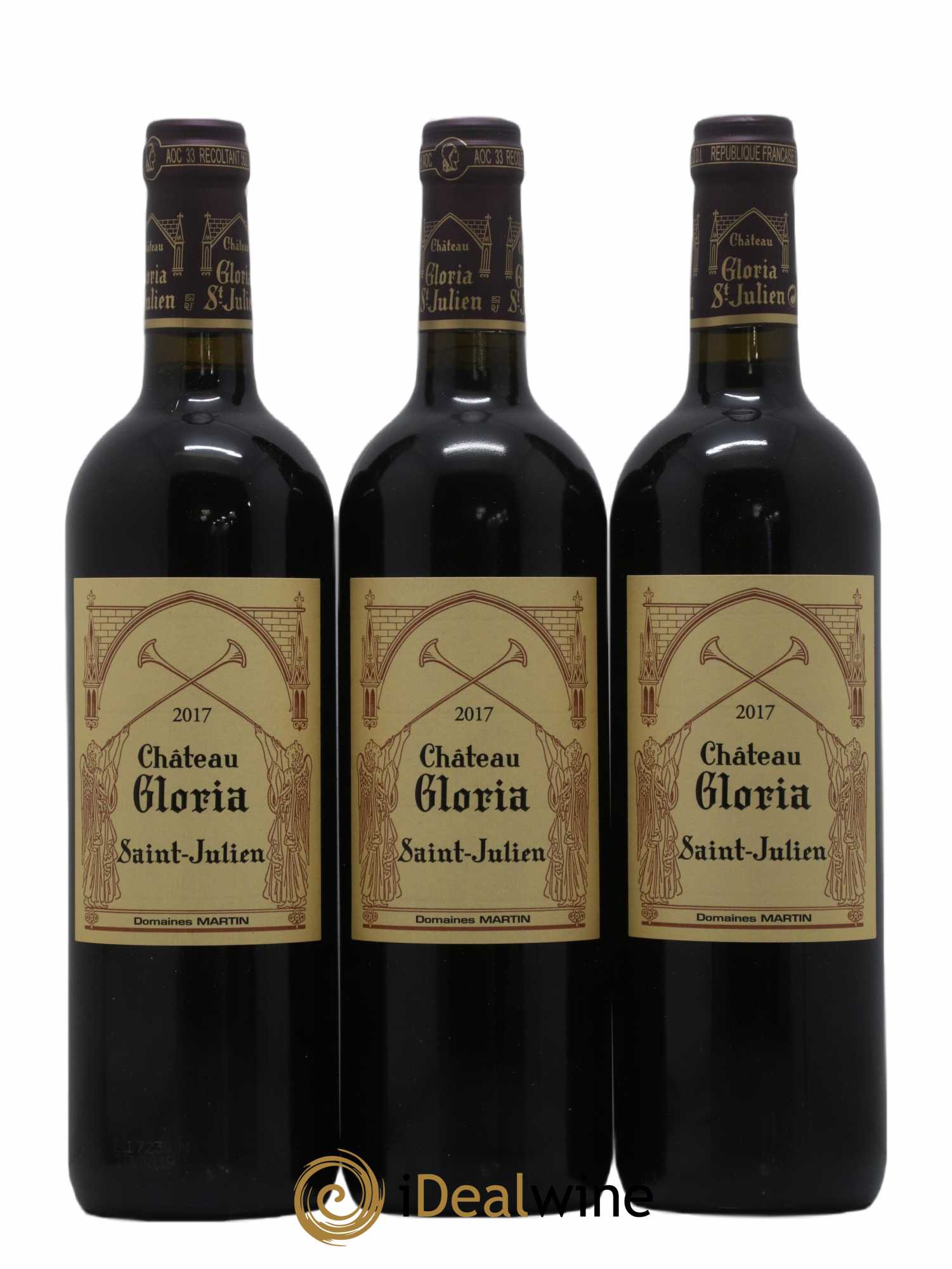 Château Gloria 2017 - Lot de 6 bouteilles - 1