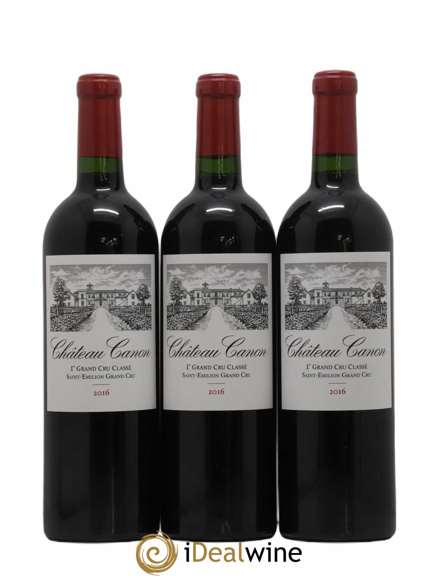 Château Canon 1er Grand Cru Classé B 2016 - Lot de 6 bouteilles - 2