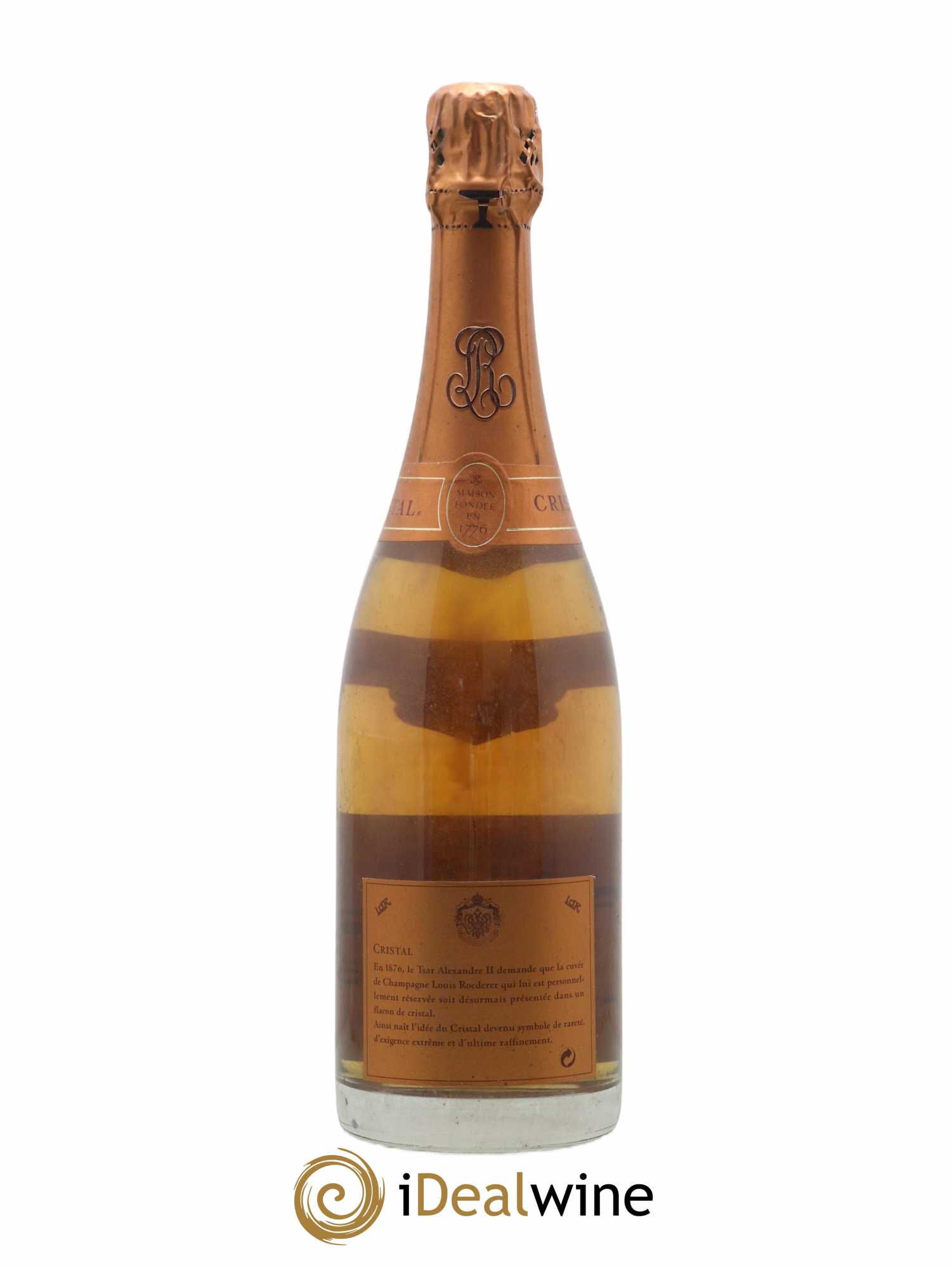 Cristal Louis Roederer 1996 - Lot de 1 bouteille - 1