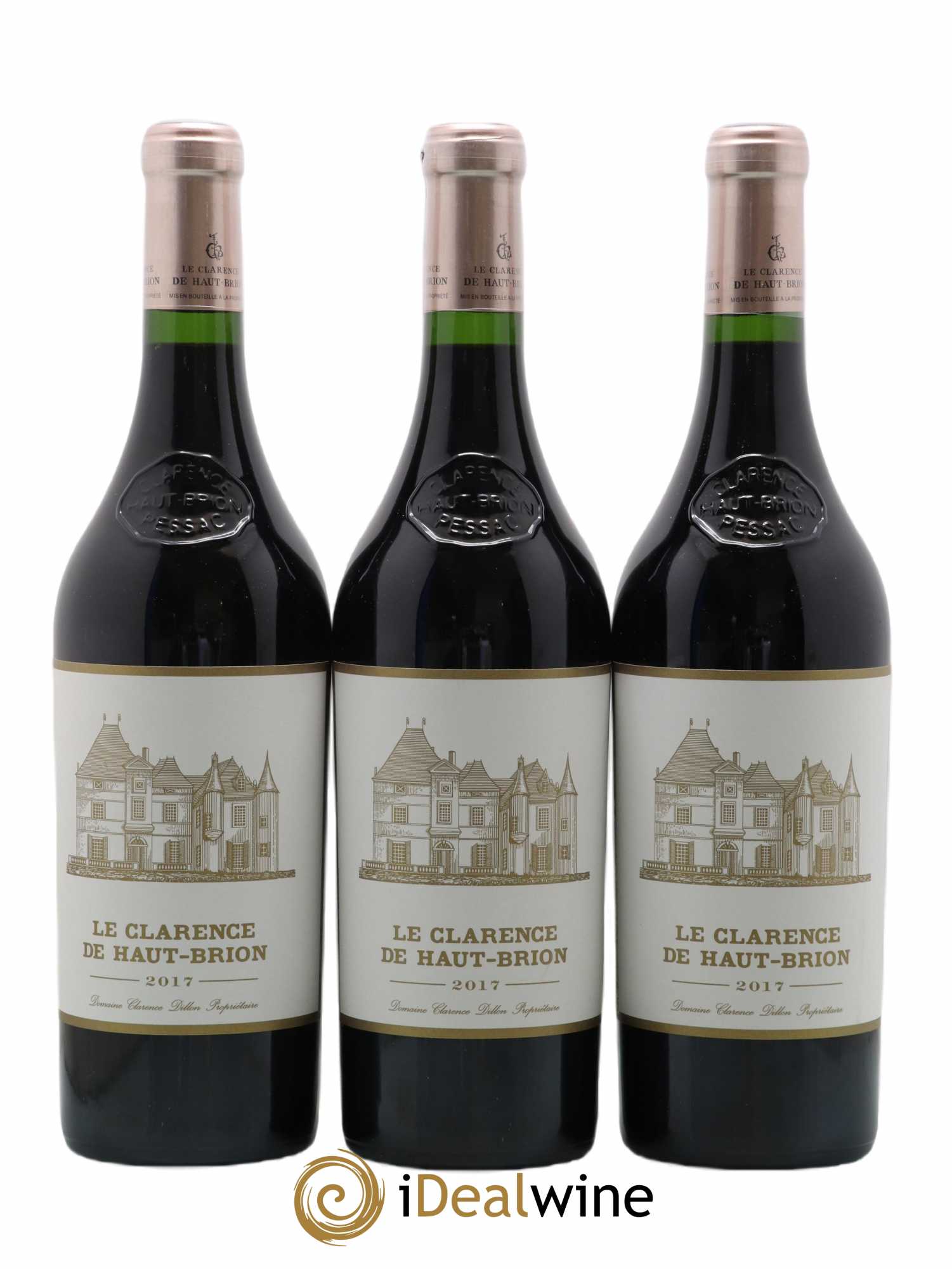 Clarence (Bahans) de Haut-Brion Second Vin 2017 - Lot de 3 bouteilles - 0