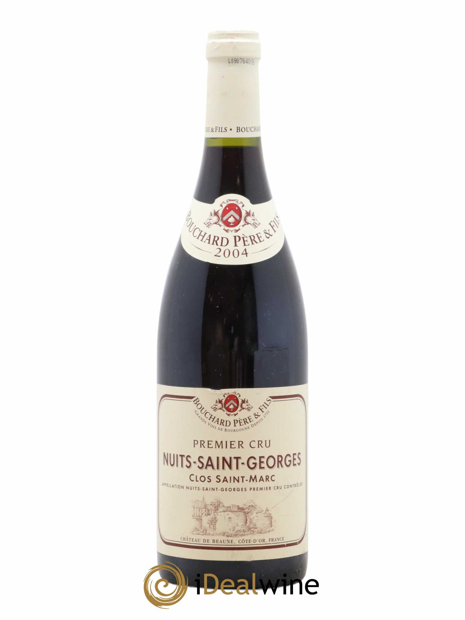 Nuits-Saint-Georges 1er Cru Clos Saint Marc Bouchard Pere & Fils 2004 - Lot de 1 bouteille - 0