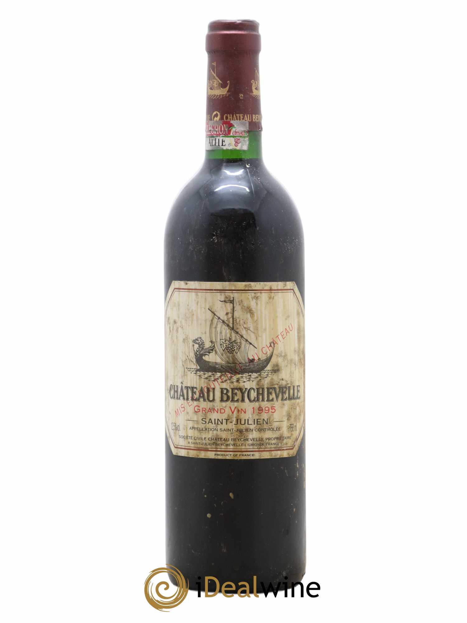 Château Beychevelle 4ème Grand Cru Classé 1995 - Lot de 1 bouteille - 0
