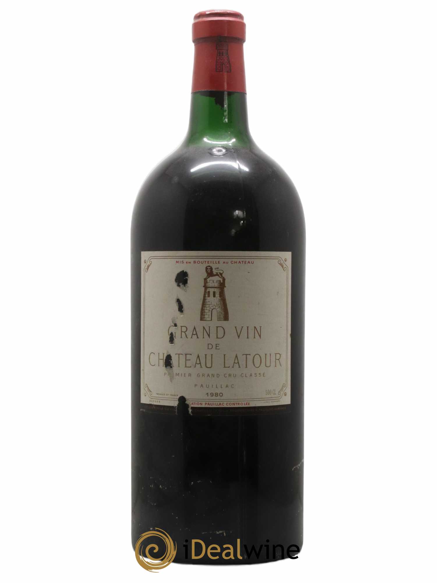 Château Latour 1er Grand Cru Classé 1980 - Lot de 1 jeroboam - 0