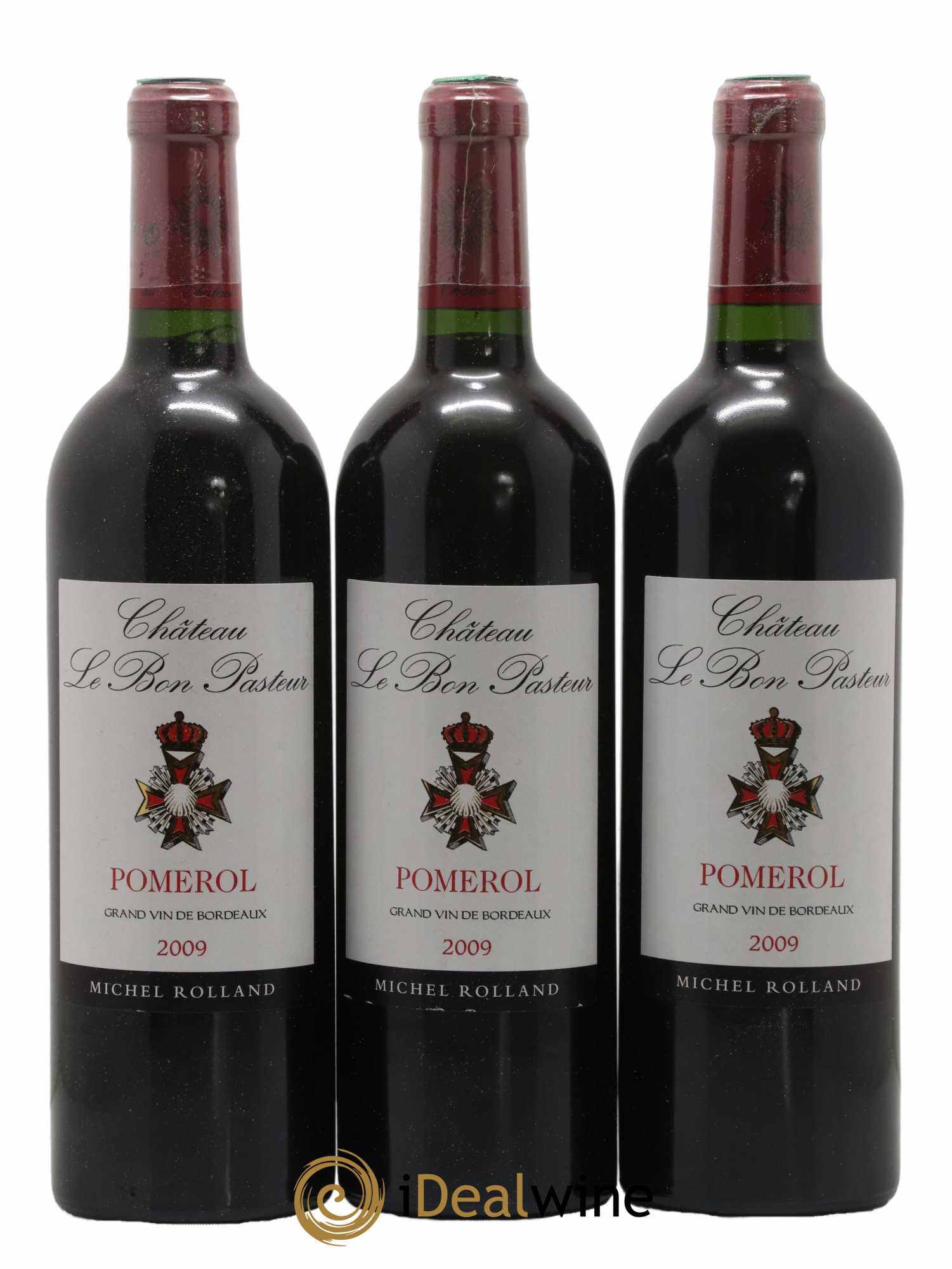 Château le Bon Pasteur 2009 - Lot de 3 bouteilles - 0