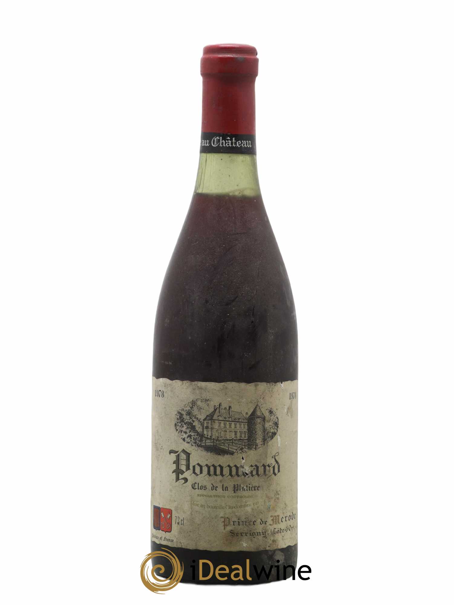 Pommard Clos de la Platiere Prince Florent de Mérode (Domaine) 1978 - Lot de 1 bouteille - 0