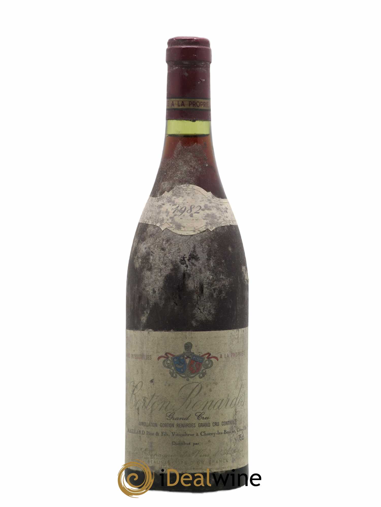 Corton Grand Cru Les Renardes Maillard et Fils (Domaine) 1982 - Lot de 1 bouteille - 0