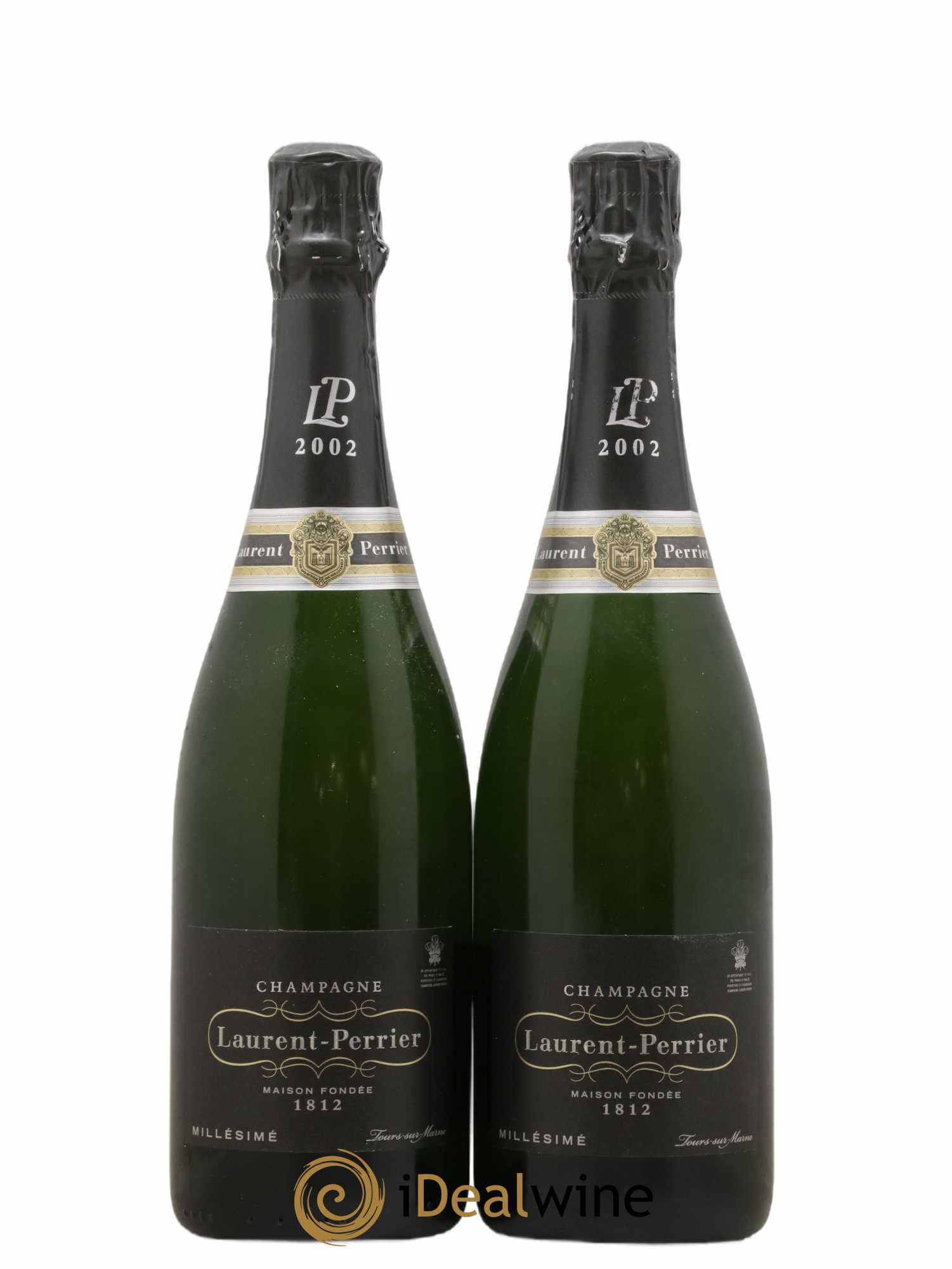 Brut Laurent Perrier 2002 - Lot de 2 bouteilles - 0