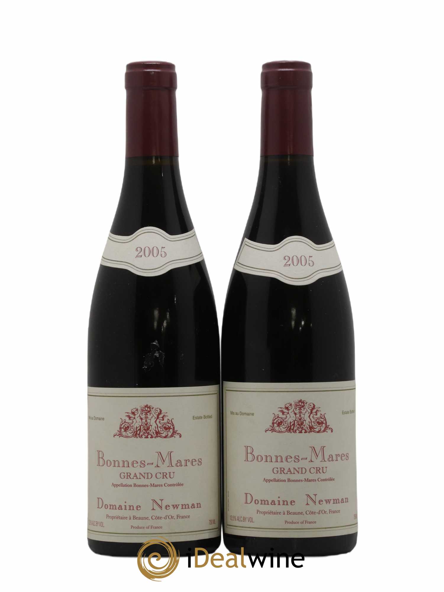 Bonnes-Mares Grand Cru Domaine Newman 2005 - Lot de 2 bouteilles - 0