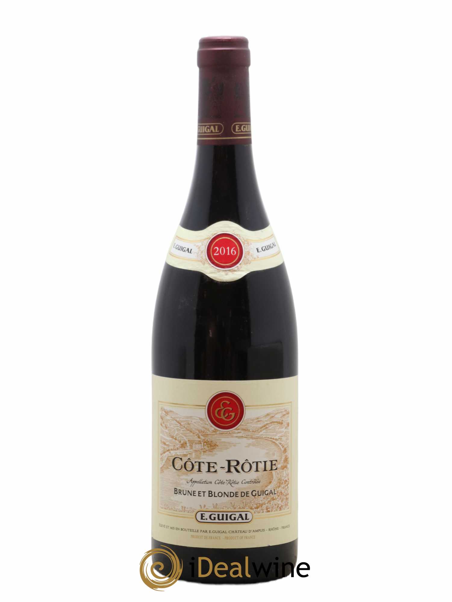 Côte-Rôtie Côtes Brune et Blonde Guigal 2016 - Lot de 1 bouteille - 0