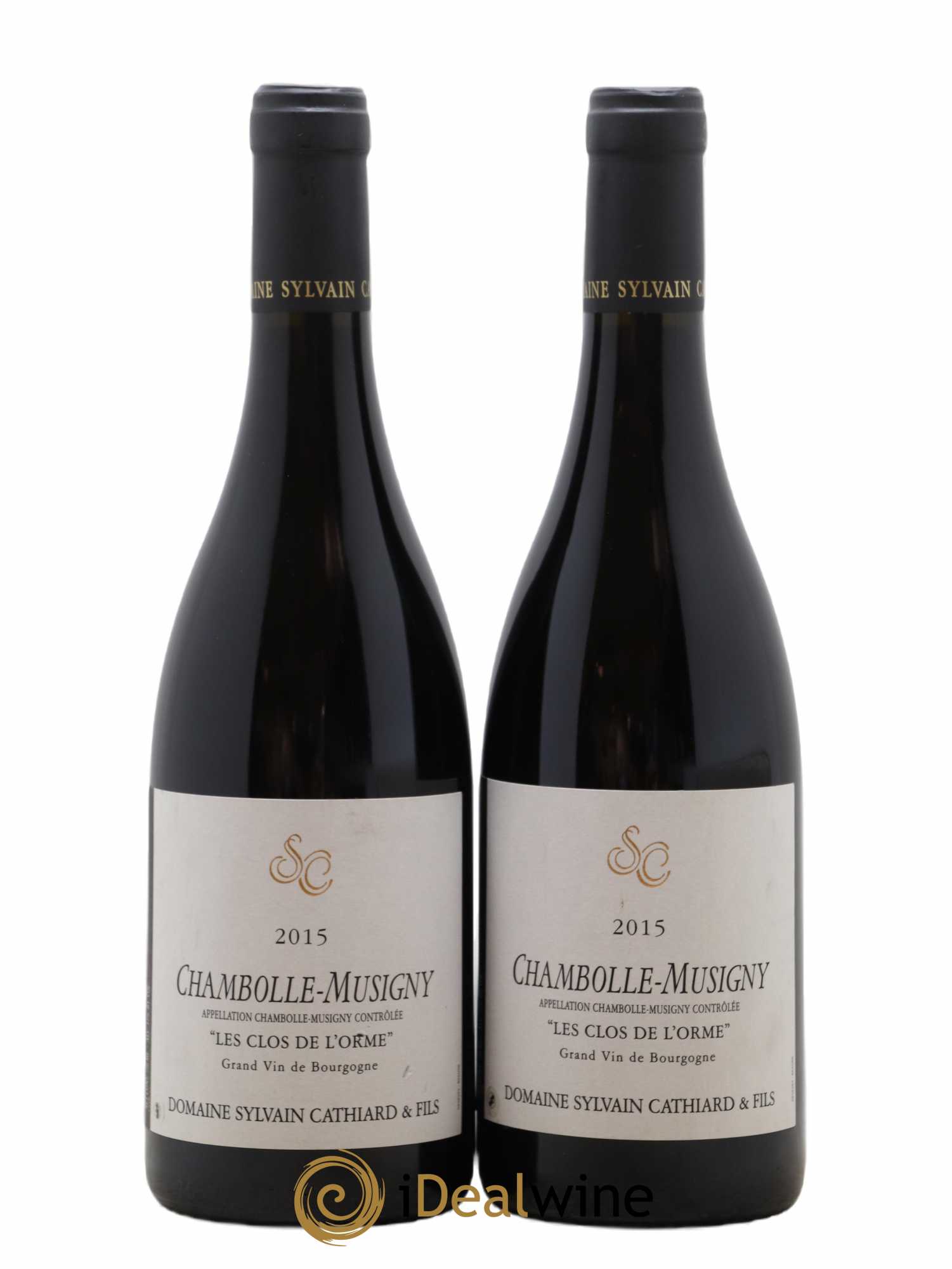 Chambolle-Musigny Les Clos de l'Orme Sylvain Cathiard & Fils 2015 - Lot de 2 bouteilles - 0