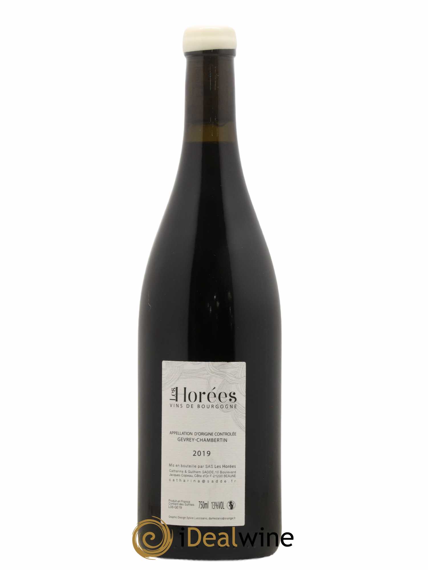 Gevrey-Chambertin En Reniard Les Horées 2019 - Lot de 1 bouteille - 1
