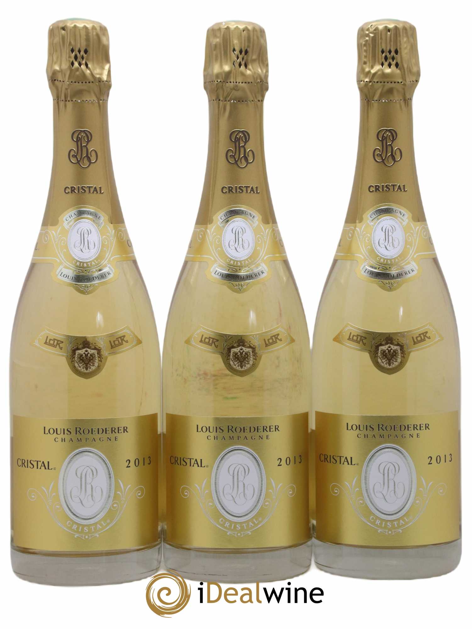 Cristal Louis Roederer 2013 - Lot de 3 bouteilles - 0