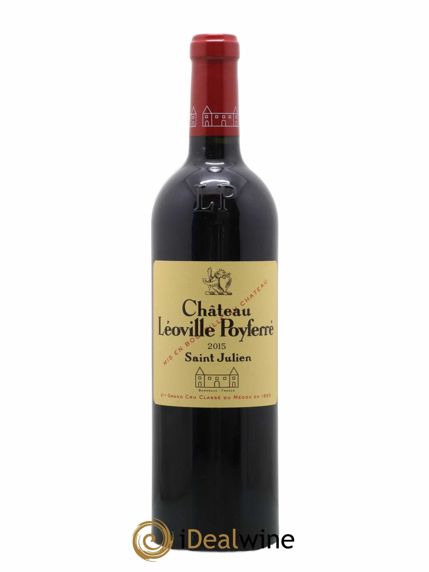 Château Léoville Poyferré 2ème Grand Cru Classé 2015 - Lot de 1 bouteille - 0