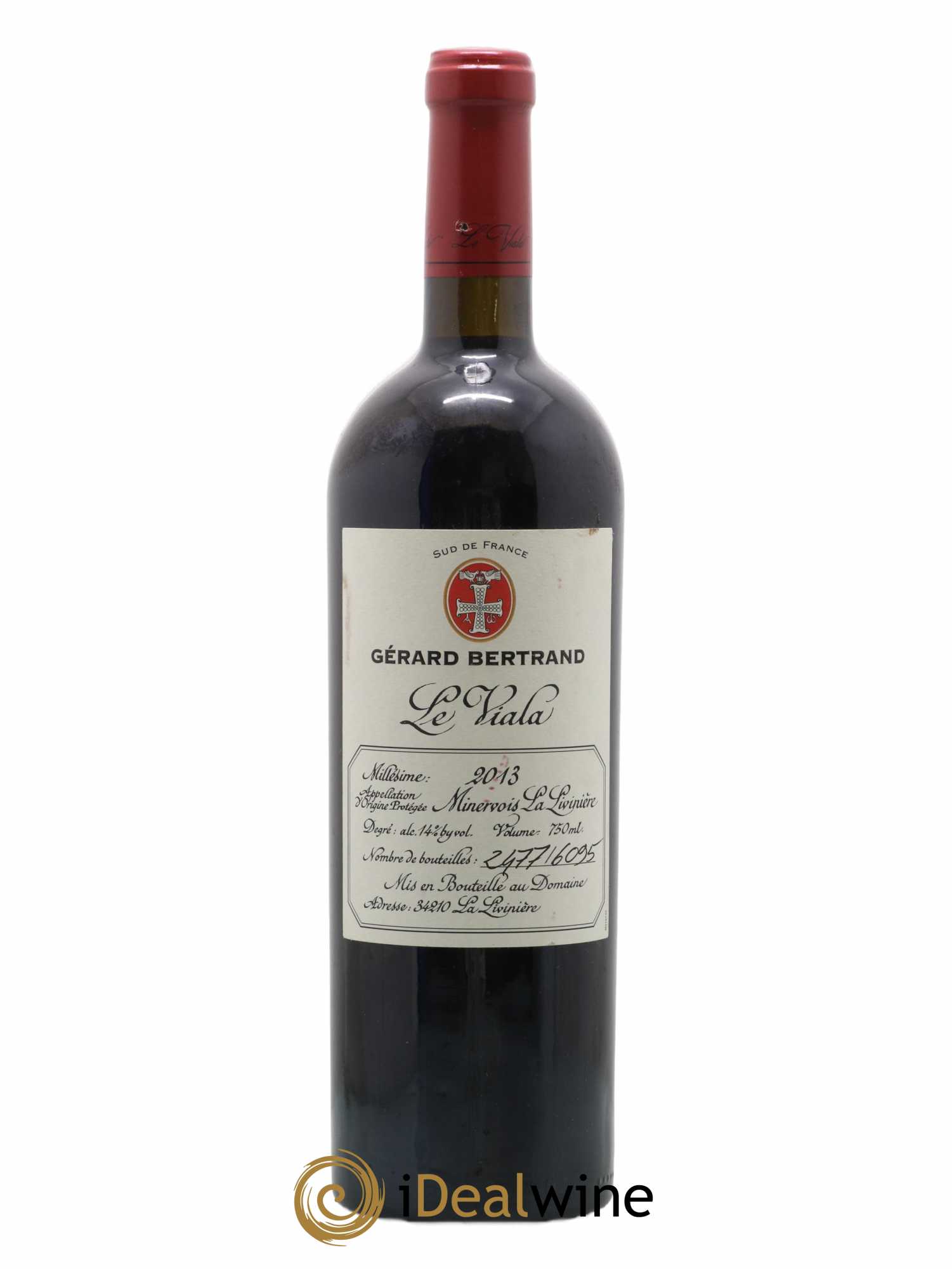 Minervois La Livinière Le Viala Gérard Bertrand 2013 - Lot de 1 bouteille - 0
