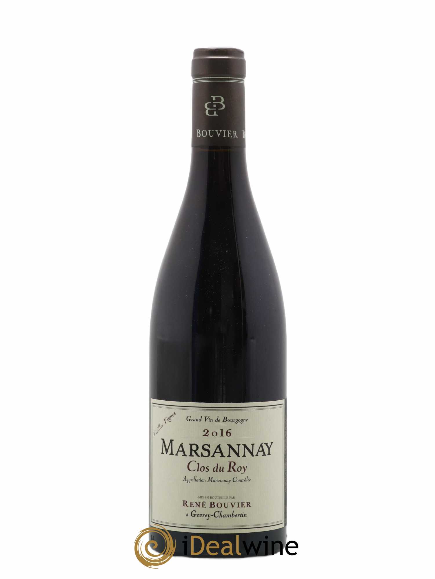 Marsannay Vieilles Vignes Clos du Roy René Bouvier (Domaine) 2016 - Lot de 1 bouteille - 0