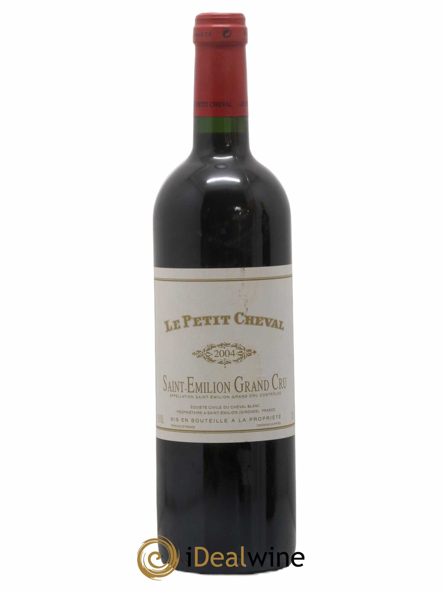 Le Petit Cheval Second Vin 2004 - Lot de 1 bouteille - 0