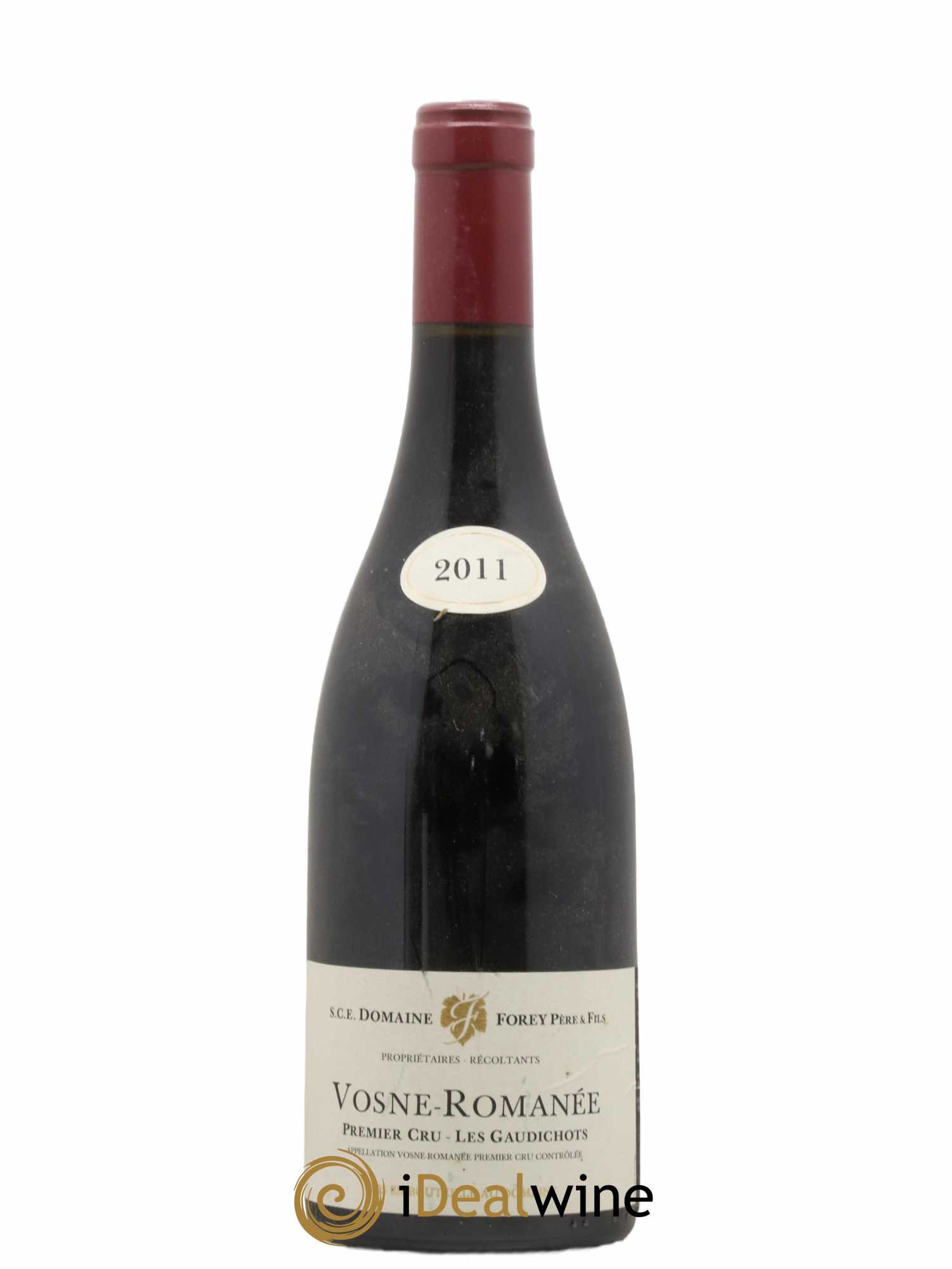Vosne-Romanée 1er Cru Les Gaudichots Forey Père et Fils (Domaine) 2011 - Lot de 1 bouteille - 0