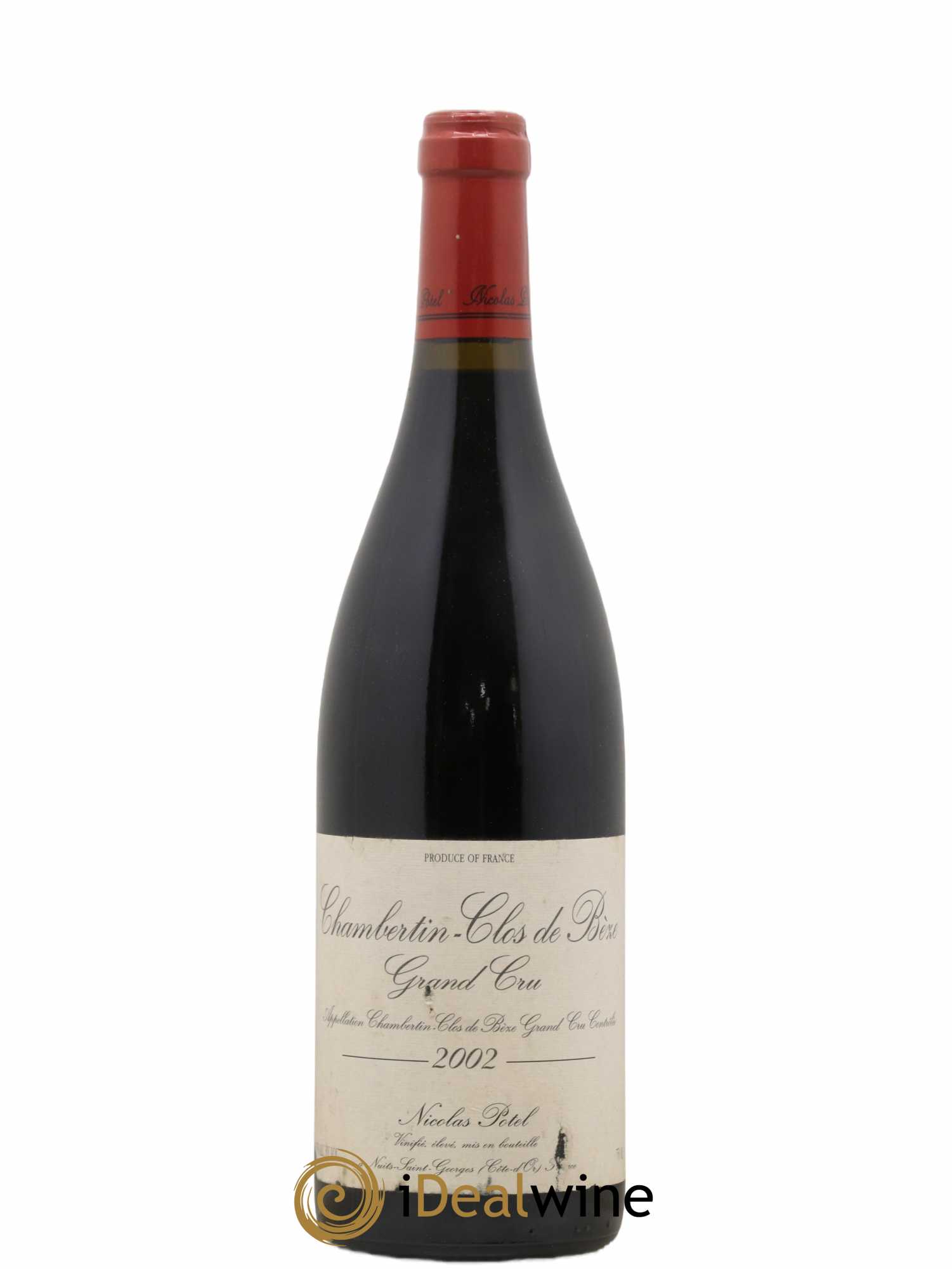 Chambertin Clos de Bèze Grand Cru Nicolas Potel 2002 - Lot de 1 bouteille - 0