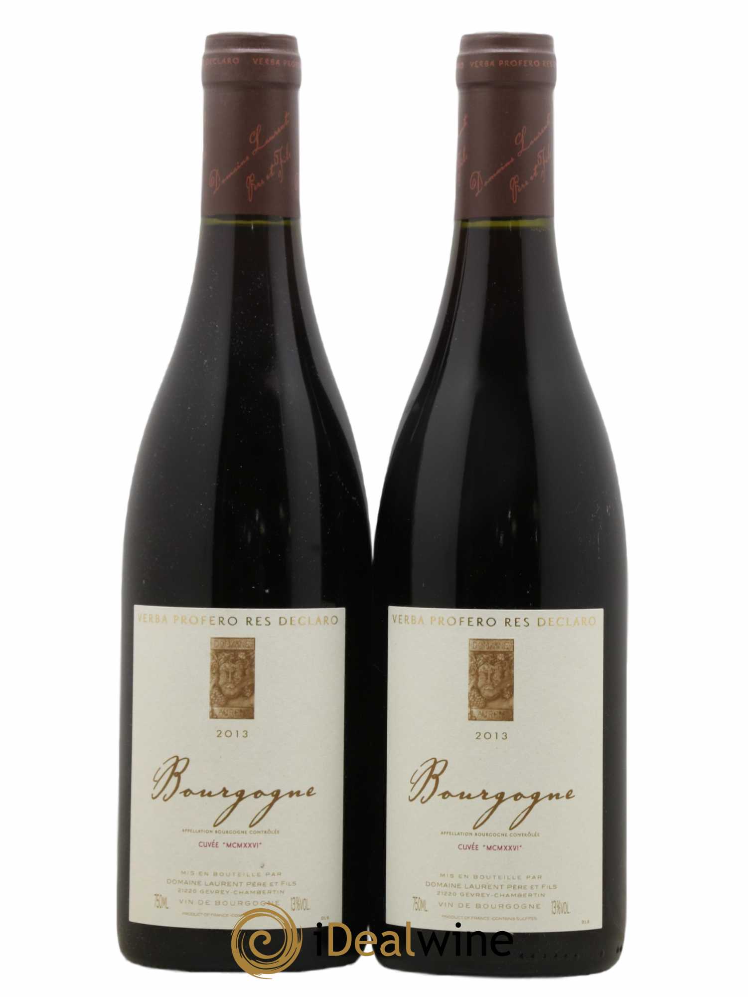 Bourgogne MCMXXVI Domaine Laurent 2013 - Lot de 2 bouteilles - 0