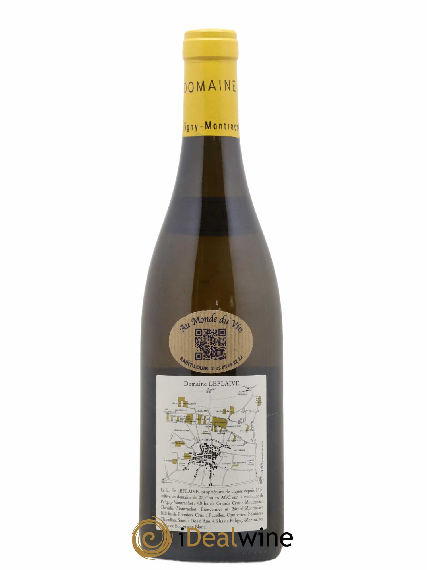 Puligny-Montrachet 1er Cru Les Combettes Leflaive (Domaine) 2005 - Lot de 1 bouteille - 1