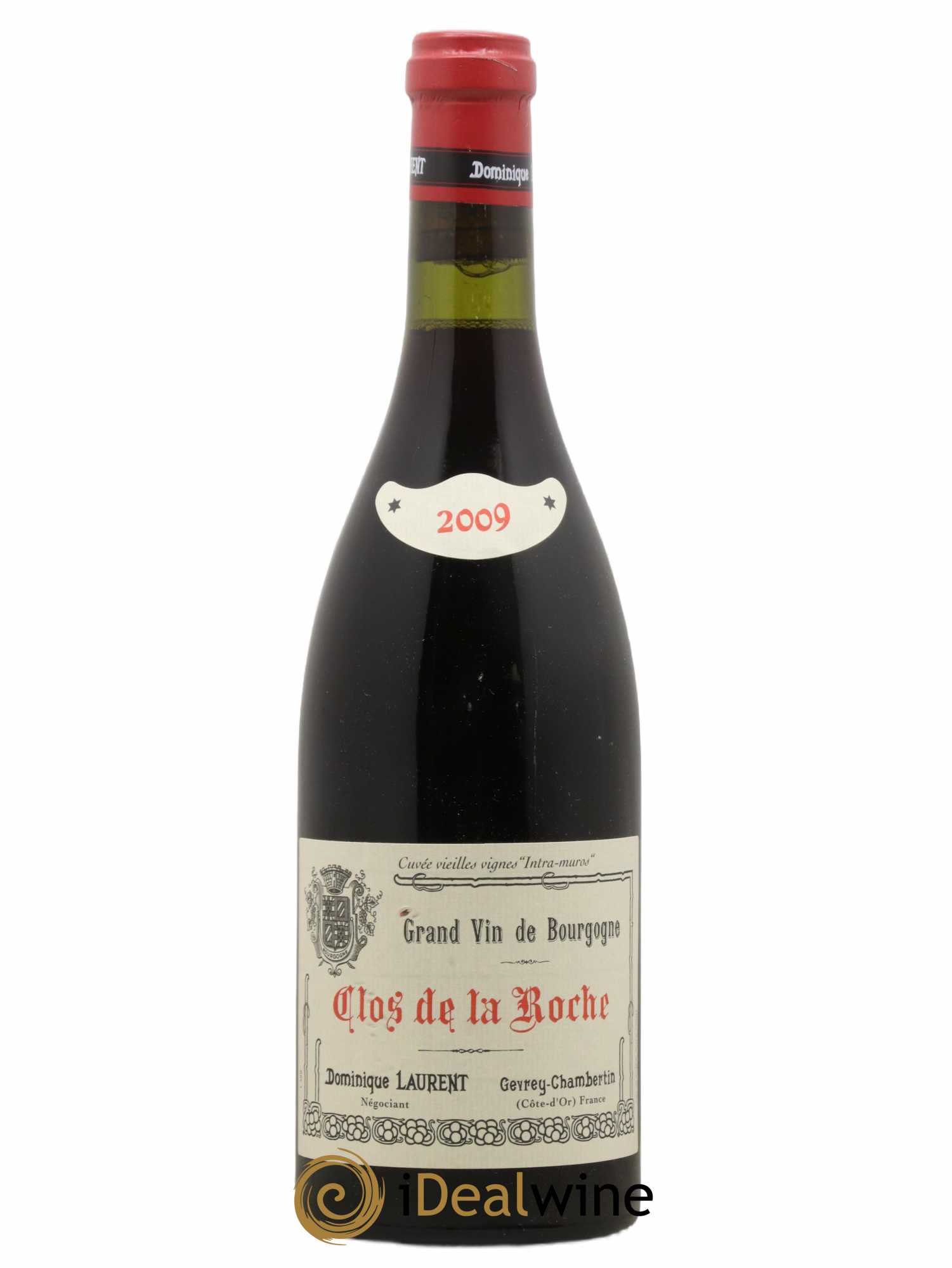 Clos de la Roche Grand Cru Vieilles vignes Intra-muros Dominique Laurent Cuvée Vieilles Vignes Intra Muros 2009 - Posten von 1 Flasche - 0