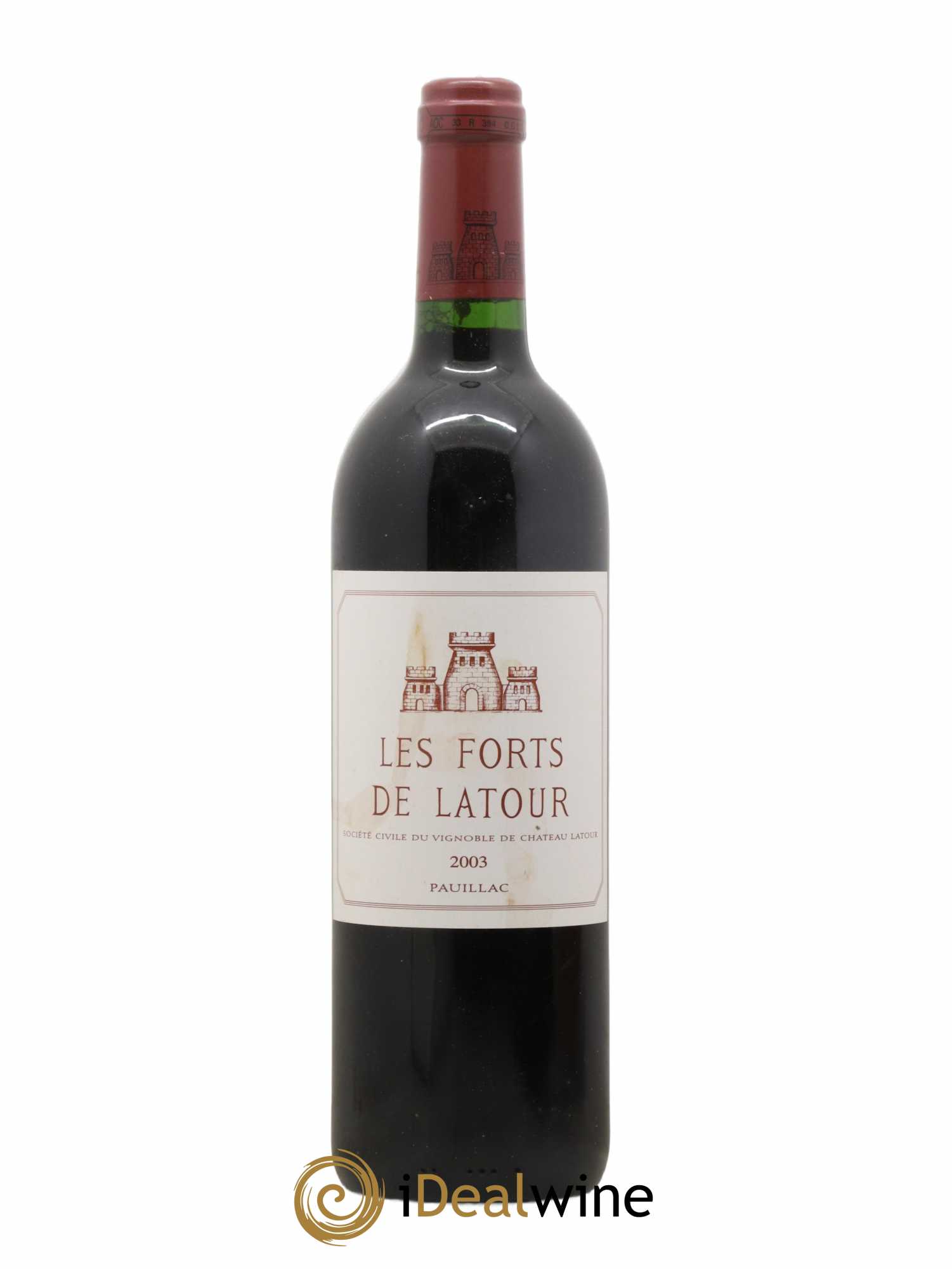 Les Forts de Latour Second Vin 2003 - Lot de 1 bouteille - 0