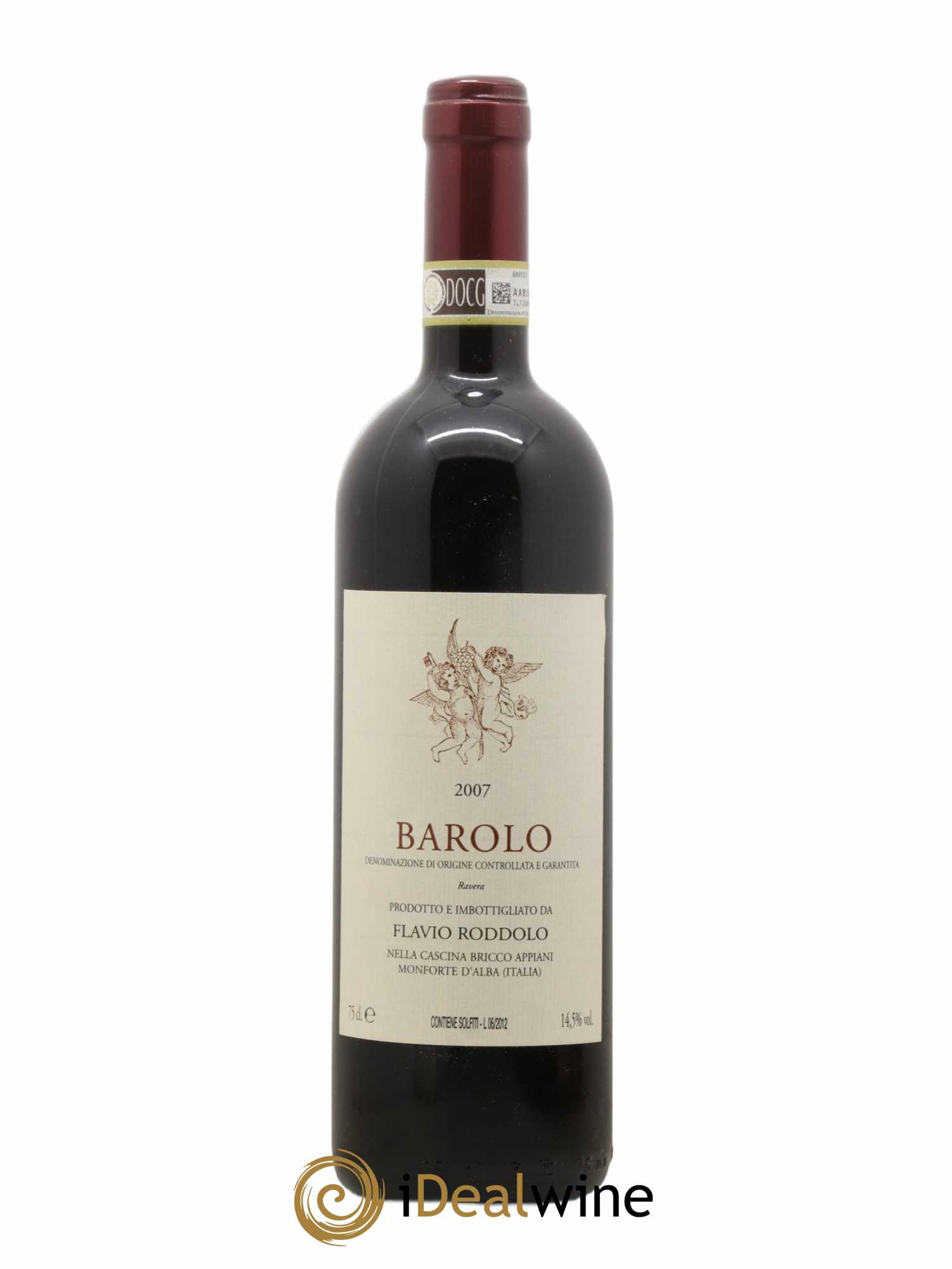 Barolo DOCG Ravera Flavio Roddolo 2007 - Posten von 1 Flasche - 0